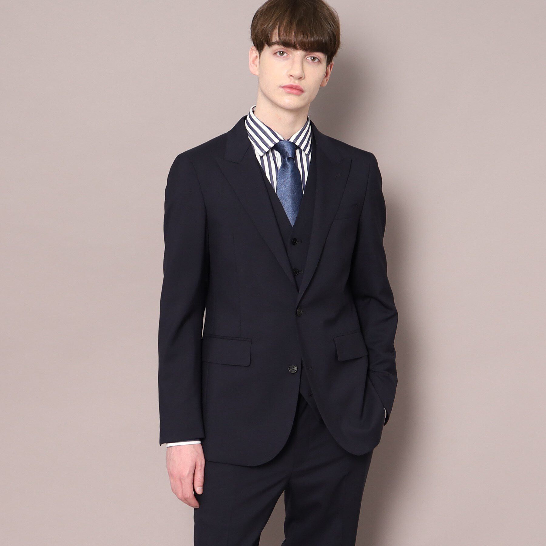 DRESSTERIOR「【セットアップ可】スリーピース SET UP ジャケット」|テーラードジャケット|