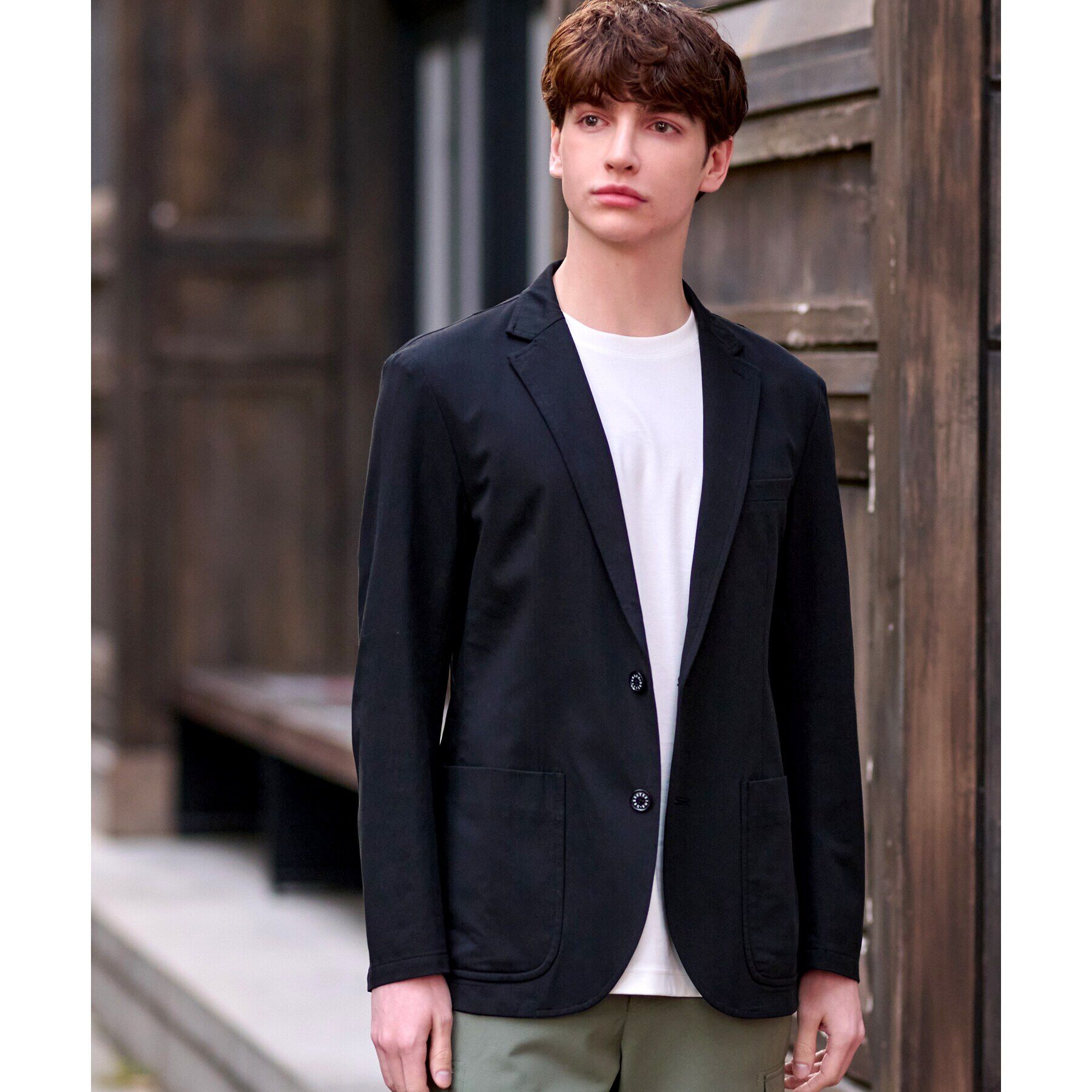 DRESSTERIOR「【洗える/セットアップ可】ドライトリコット ジャケット」|テーラードジャケット|