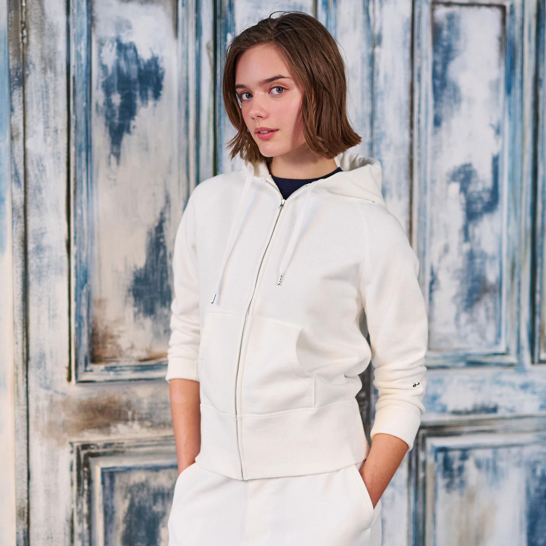 DRESSTERIOR「【NEWカラーあり】ライト裏毛ジップアップパーカ」|パーカー|