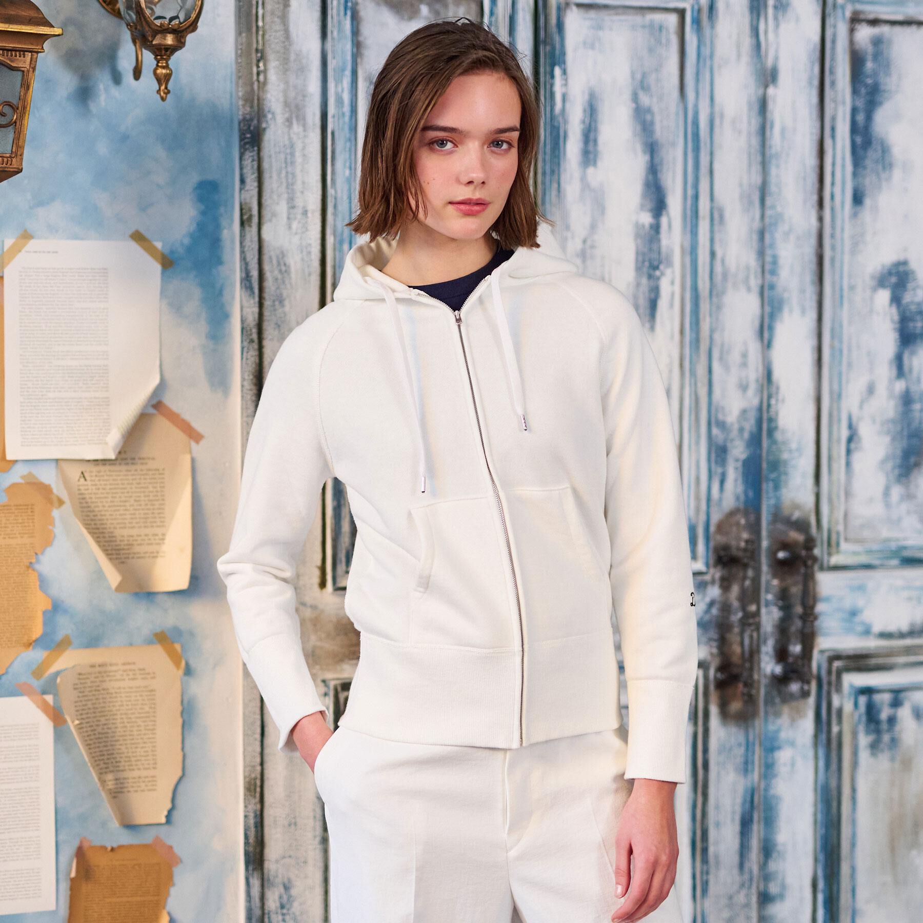 DRESSTERIOR「【NEWカラーあり】ライト裏毛ジップアップパーカ」|パーカー|