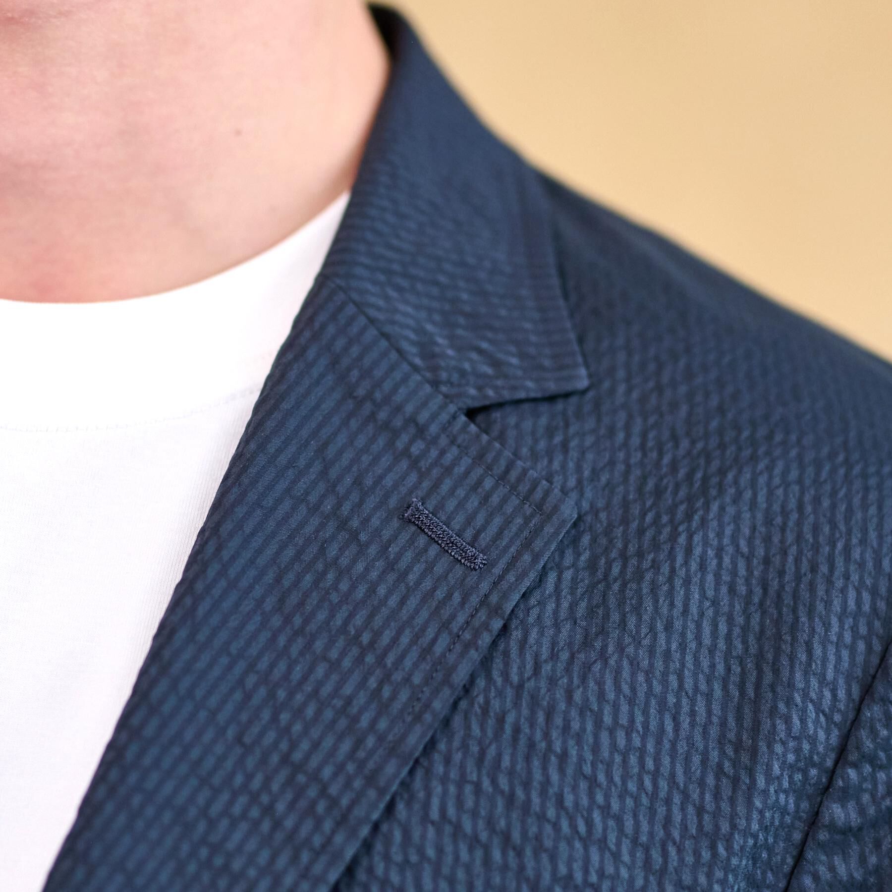 DRESSTERIOR「【洗える/セットアップ可/吸湿速乾/Safari5月号掲載】COOL MAX シアサッカージャケット」|テーラードジャケット|