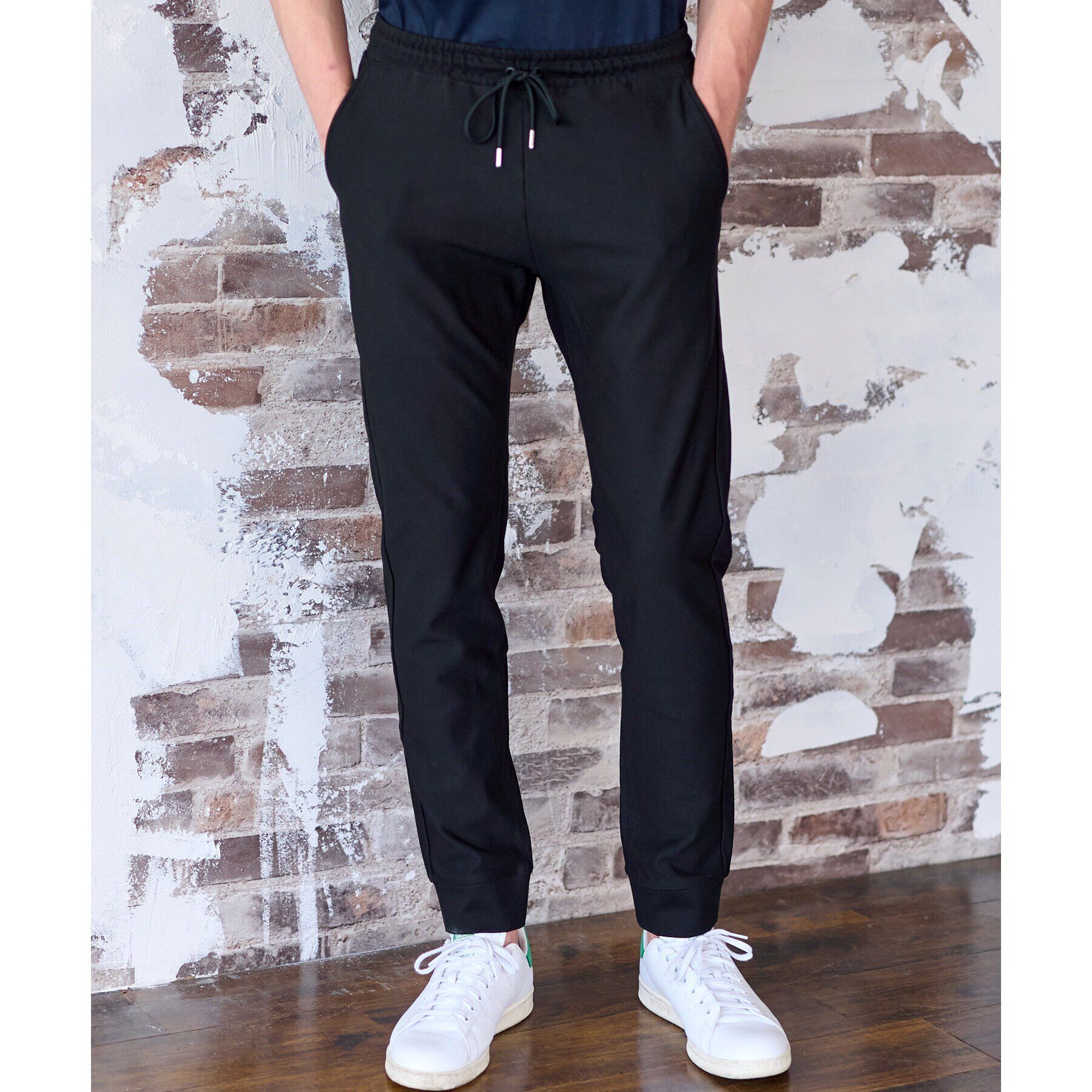 DRESSTERIOR「コンフォータブル ジョガーパンツ」|その他|ブラック(019)