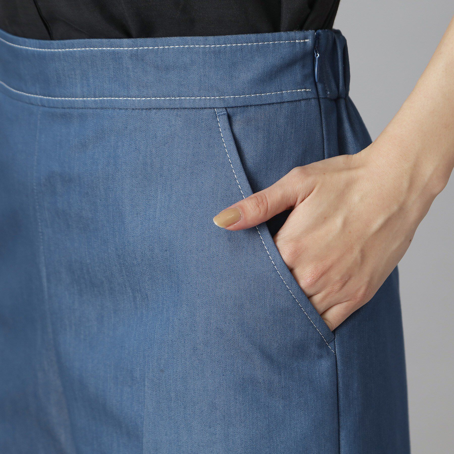 DRESSTERIOR「イージーウエストワイドデニム」|その他|