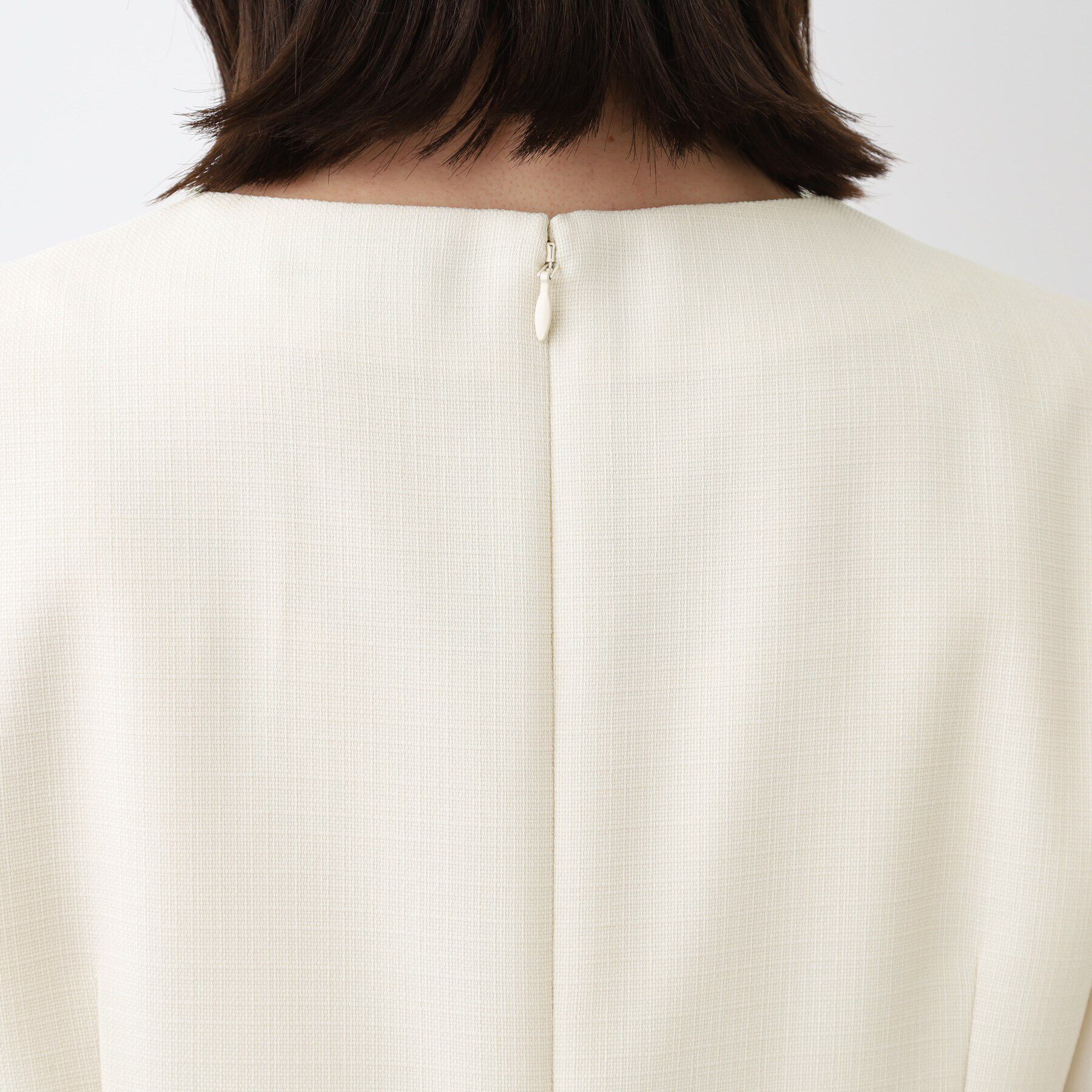 INDIVI「【洗える／スーツ】ストレートラインワンピース」|ワンピース|