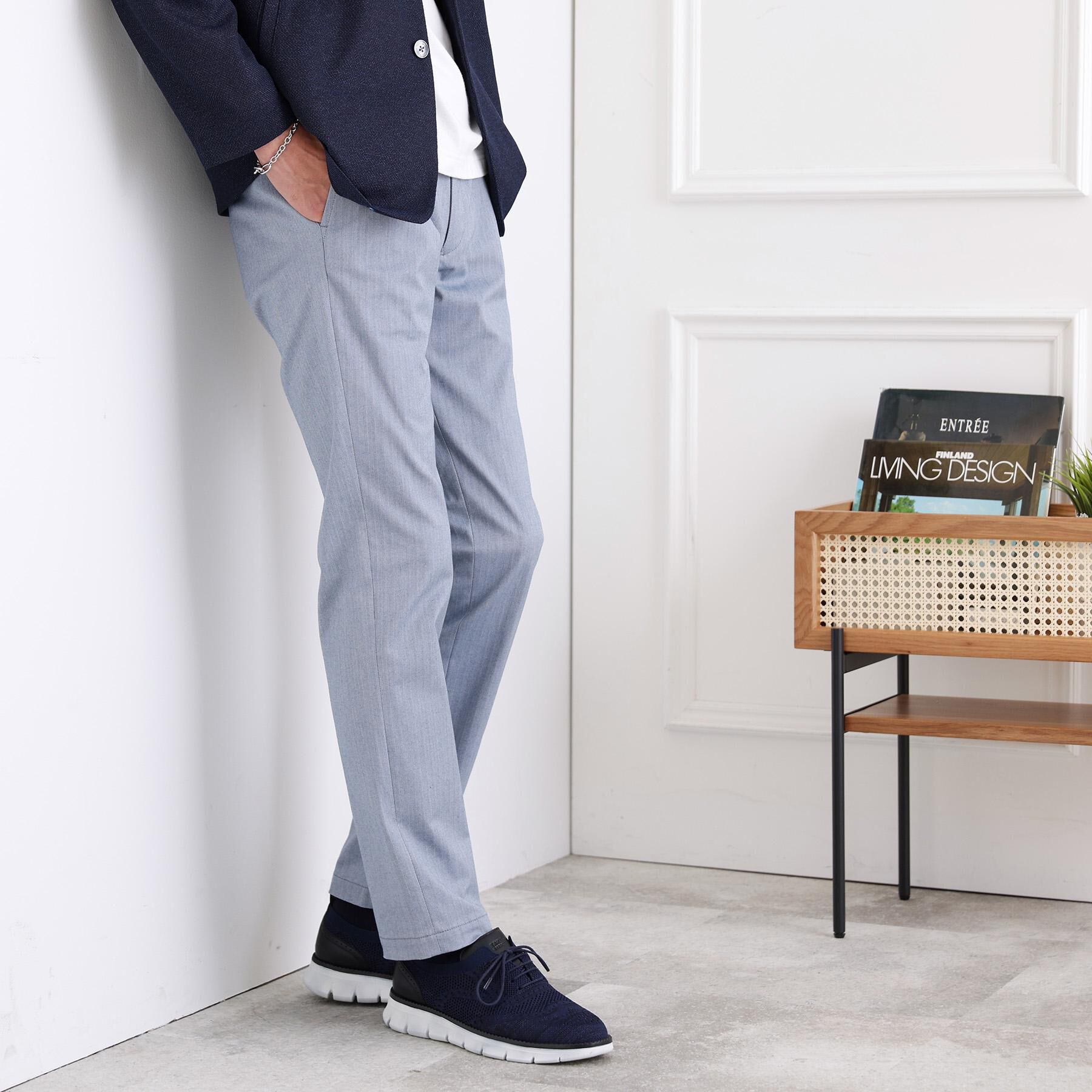 TAKEO KIKUCHI「【全7サイズ&times;8色展開！】トップマルチヘリンボン パンツ」|その他|