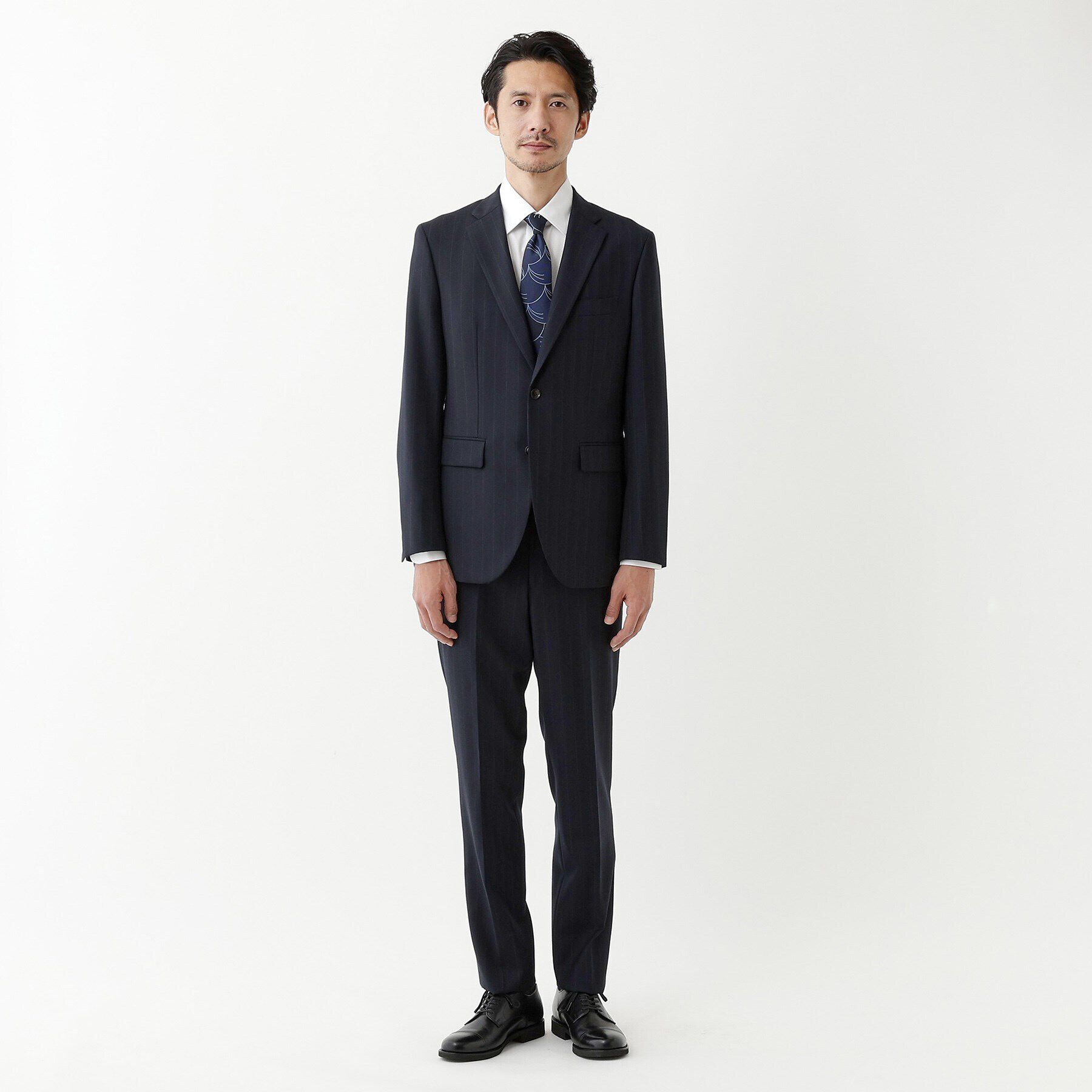 TAKEO KIKUCHI「【THE FLAGSHIP】矢絣 ストライプ スーツ」|スーツ|