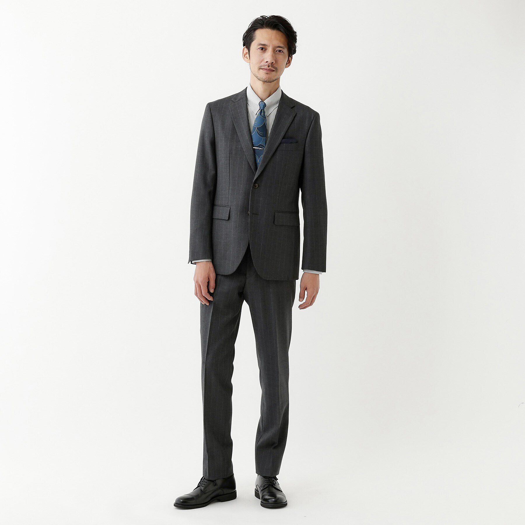 TAKEO KIKUCHI「【THE FLAGSHIP】矢絣 ストライプ スーツ」|スーツ|