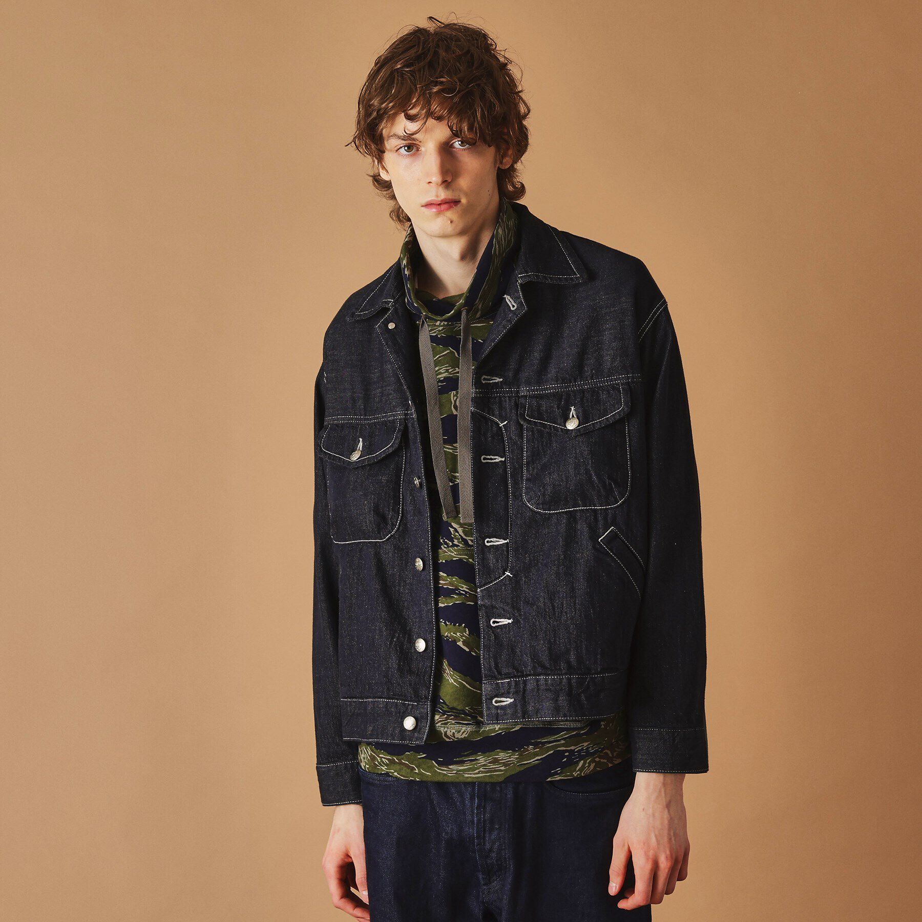 40CARATS&525「525DENIM ワークジャケット」|デニムジャケット|ブルー(093)