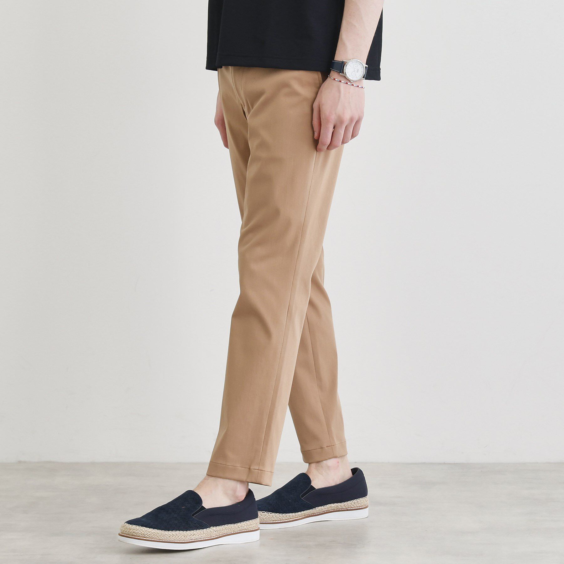 TAKEO KIKUCHI「【LIMITED】ワンダーシェイプ 360&deg;ストレッチ テーパードスキニーチノパンツ」|その他|