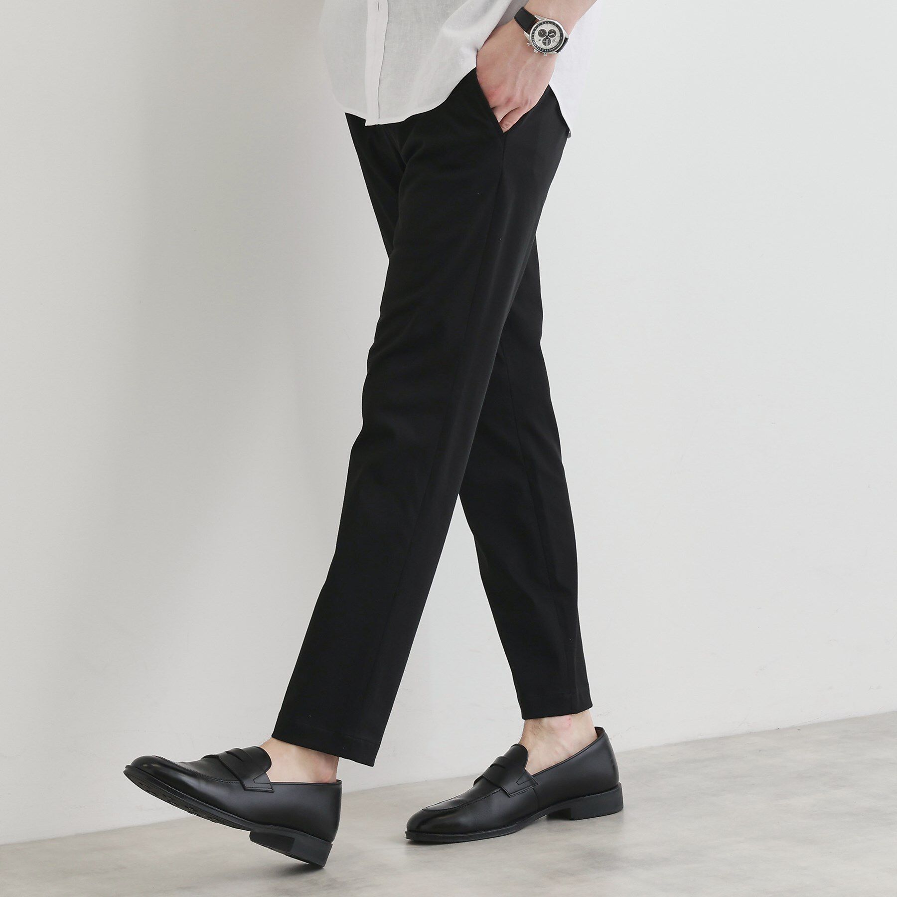 TAKEO KIKUCHI「【LIMITED】ワンダーシェイプ 360&deg;ストレッチ テーパードスキニーチノパンツ」|その他|