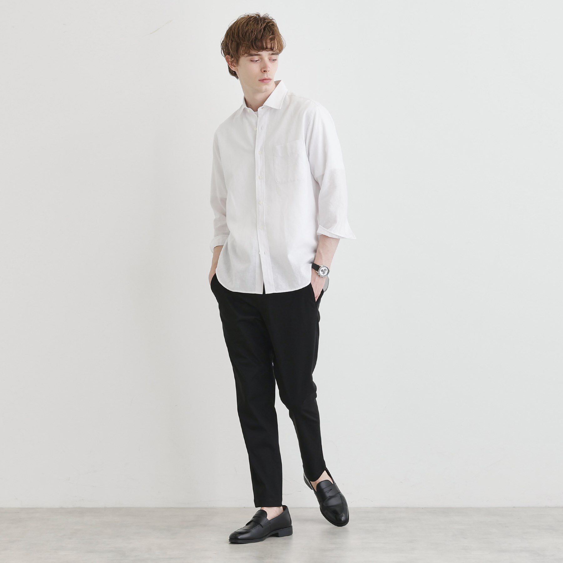 TAKEO KIKUCHI「【LIMITED】ワンダーシェイプ 360&deg;ストレッチ テーパードスキニーチノパンツ」|その他|