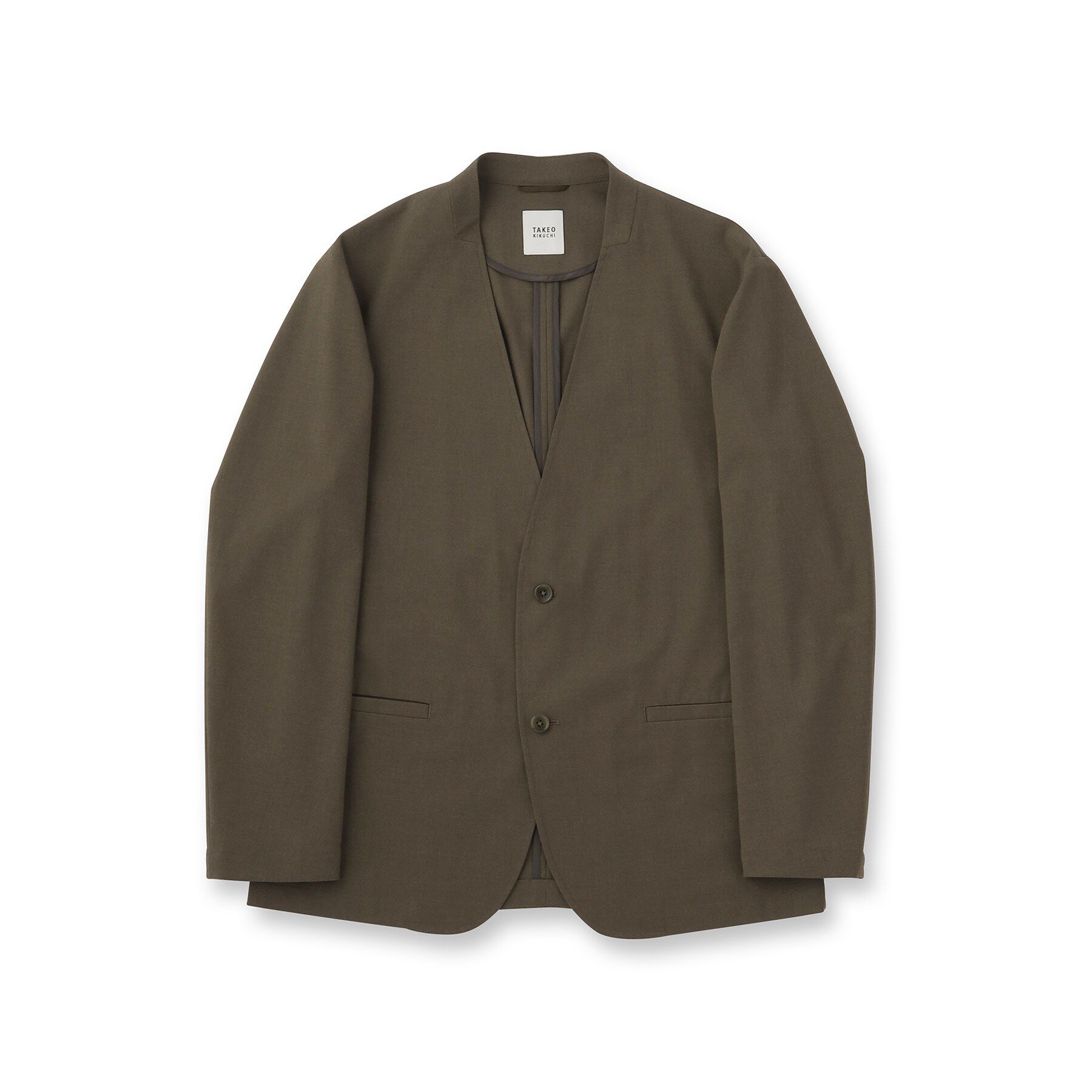 TAKEO KIKUCHI「【ON／OFF兼用】ノーカラージャケット」|ノーカラージャケット|