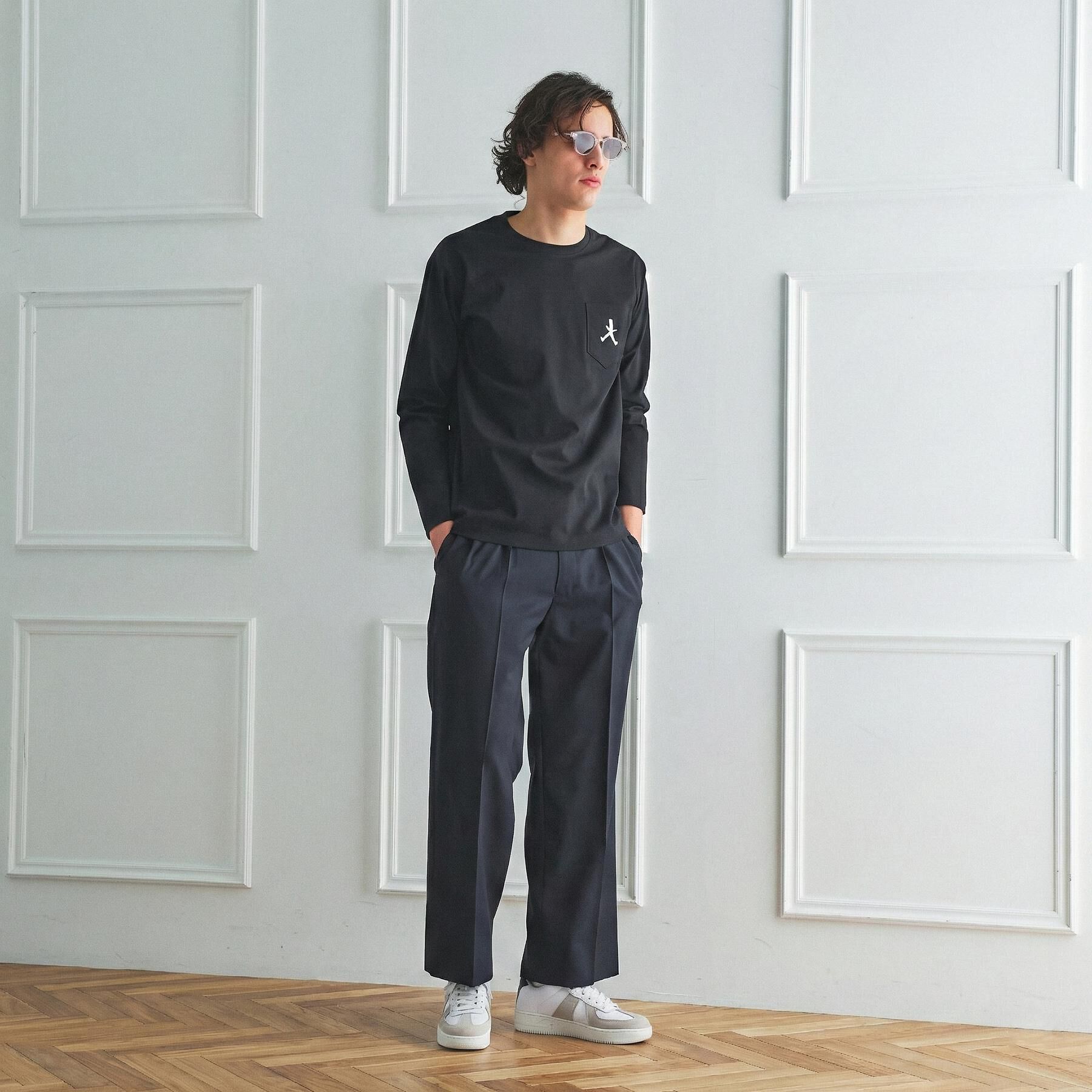 TAKEO KIKUCHI「【BOWLER HAT LABEL】レザースニーカー」|スニーカー|