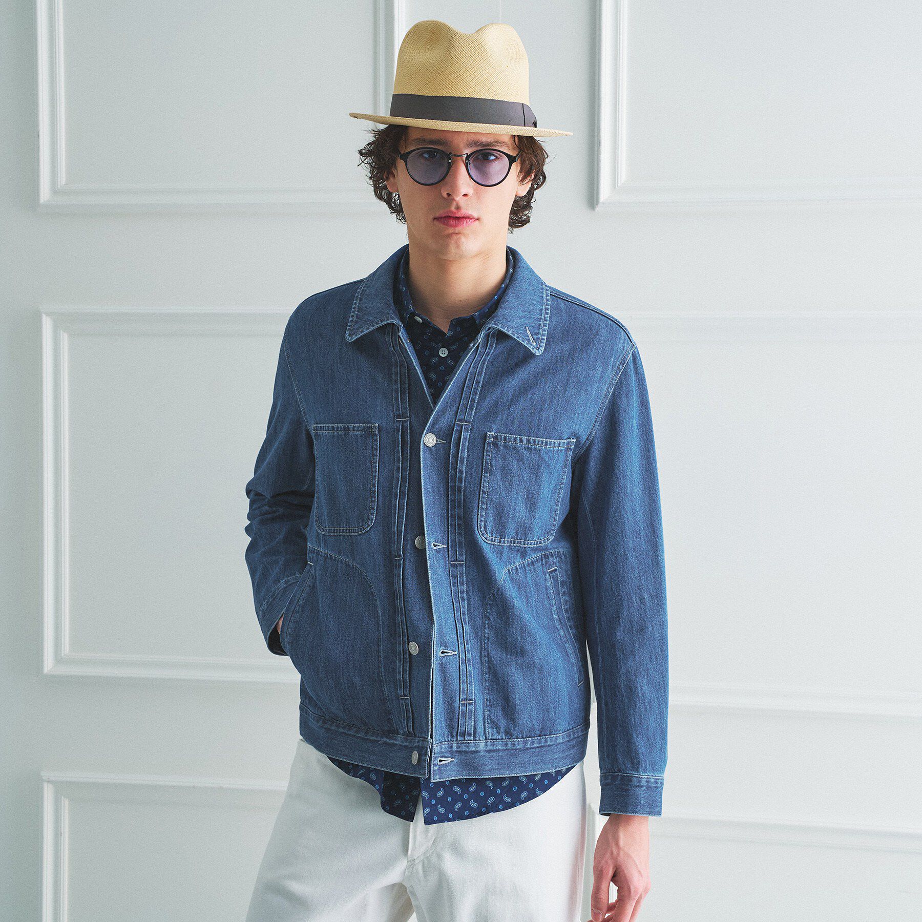 TAKEO KIKUCHI「【BOWLER HAT LABEL】エクスプローラー Gジャン」|デニムジャケット|