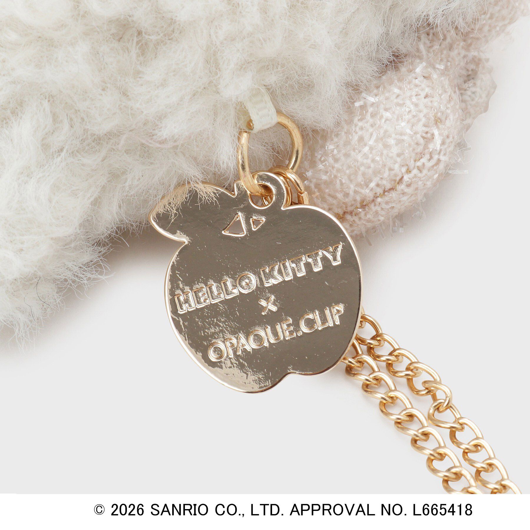 OPAQUE.CLIP「◆【ハローキティ】きらふわフェイス型ミラーチャーム」|キーケース|