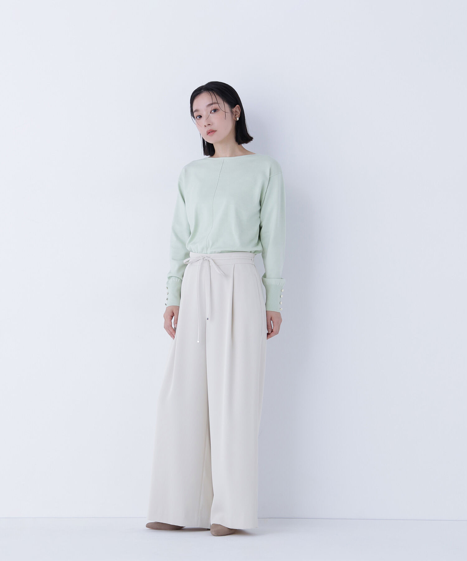  「フロントラインドルマンニット」|ニット・セーター|