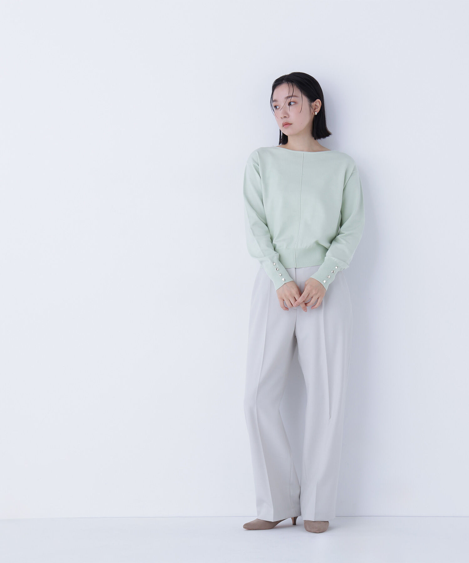  「フロントラインドルマンニット」|ニット・セーター|