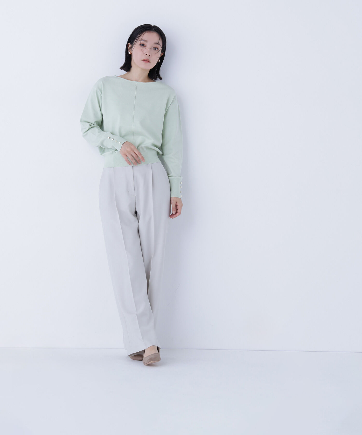  「フロントラインドルマンニット」|ニット・セーター|