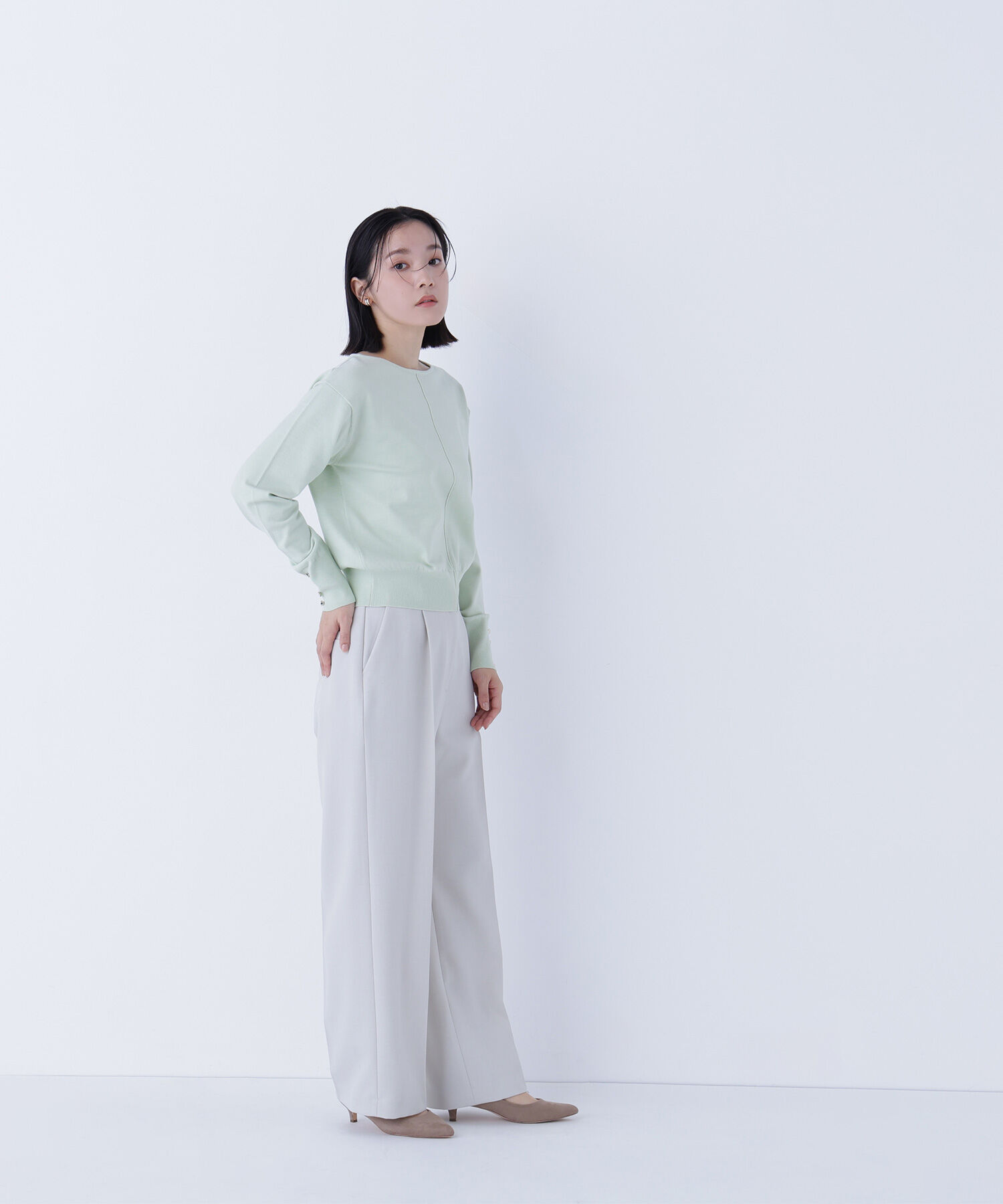  「フロントラインドルマンニット」|ニット・セーター|