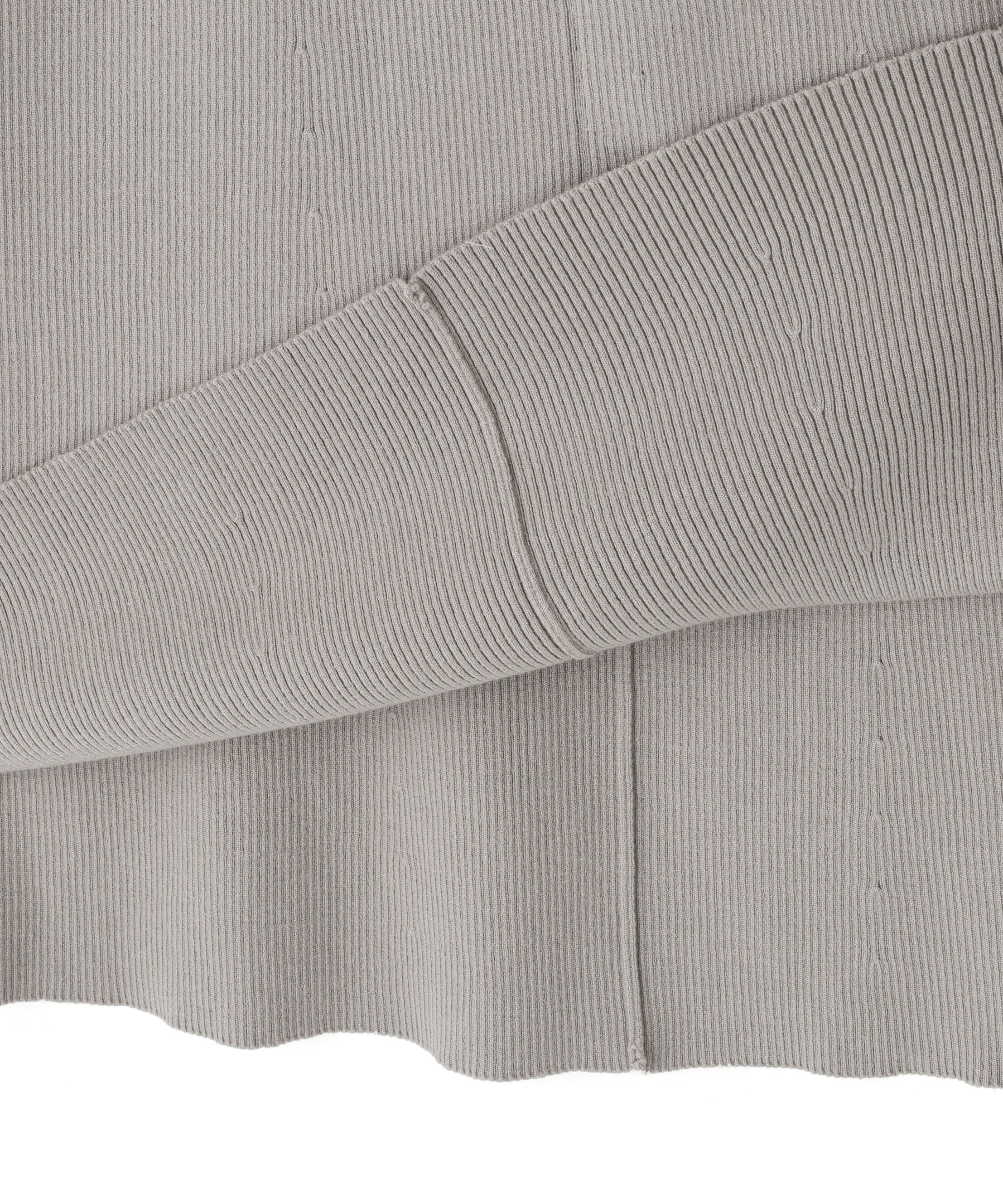  「襟付リブニットワンピース」|ワンピース|