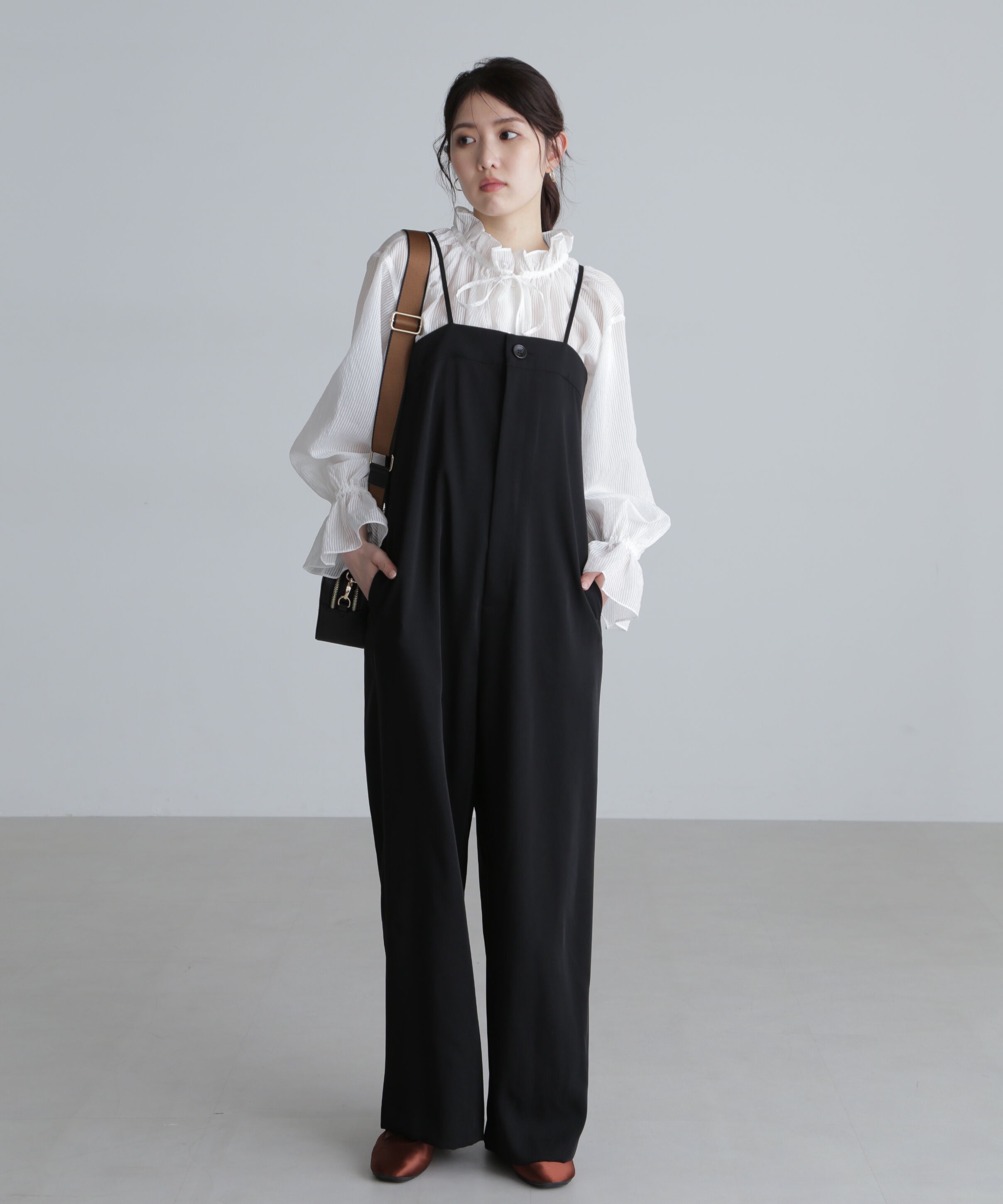  「キャミストラップサロペット」|ワンピース|