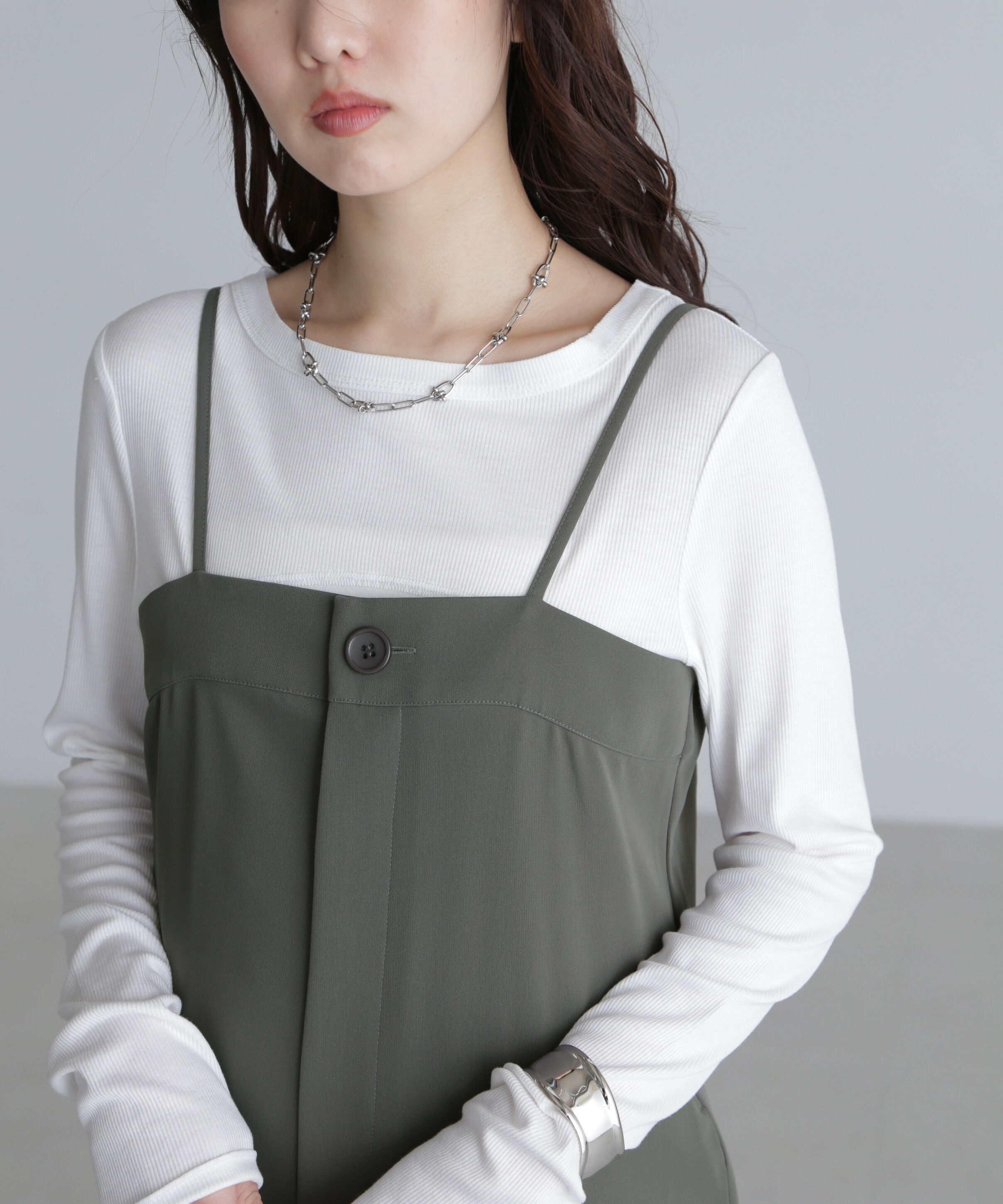  「キャミストラップサロペット」|ワンピース|