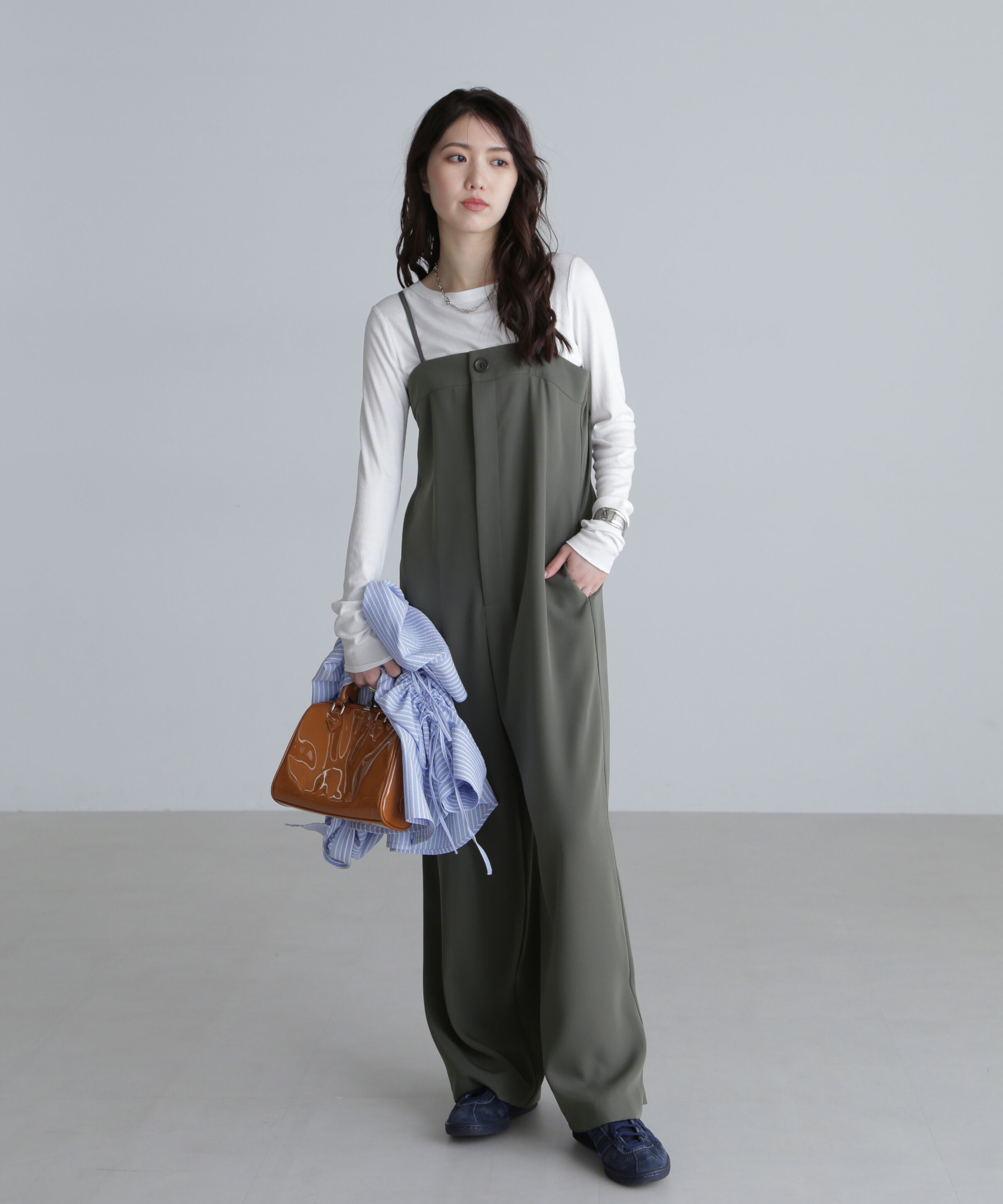  「キャミストラップサロペット」|ワンピース|