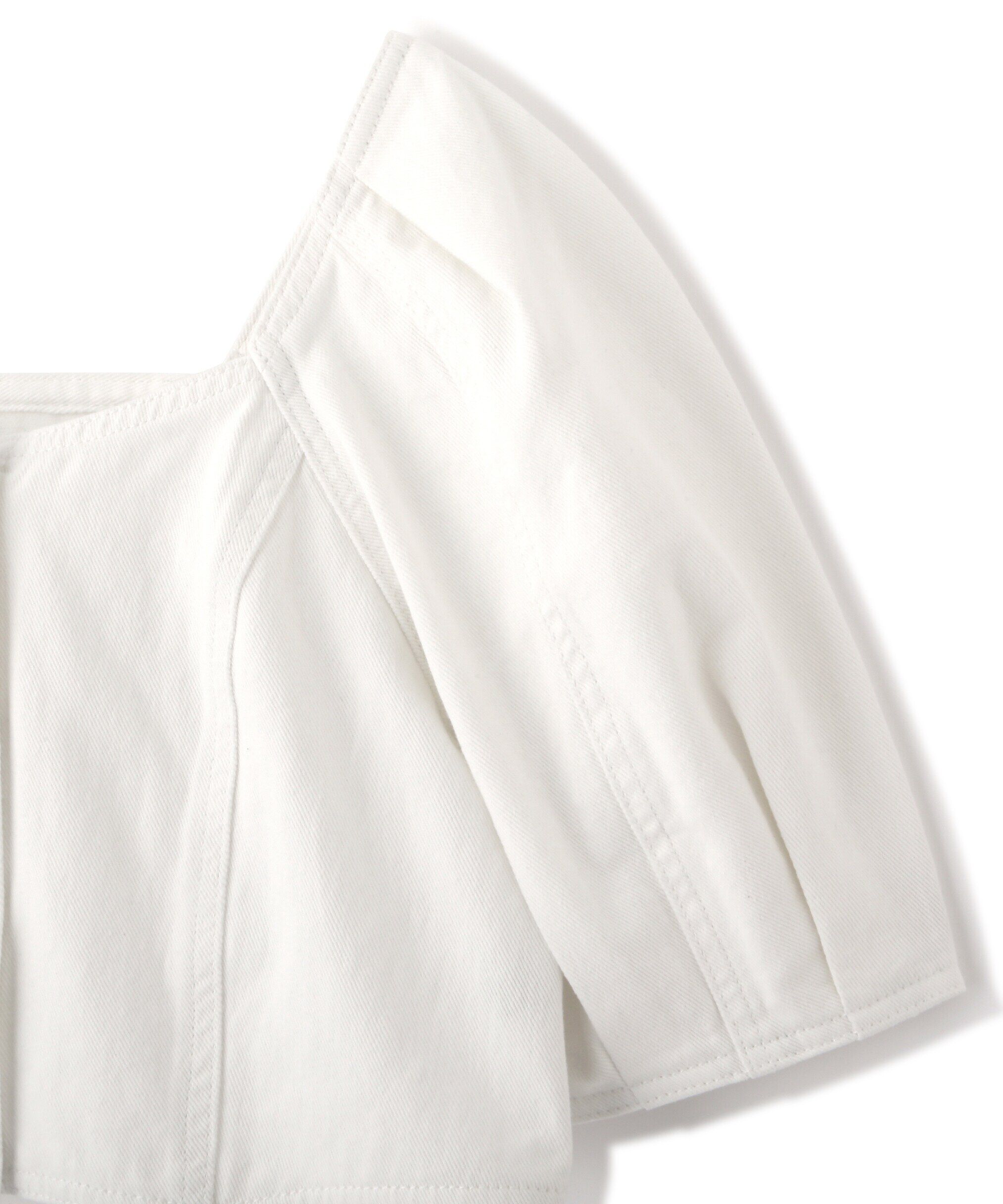  「クロップドデニムボレロ」|シャツ・ブラウス|