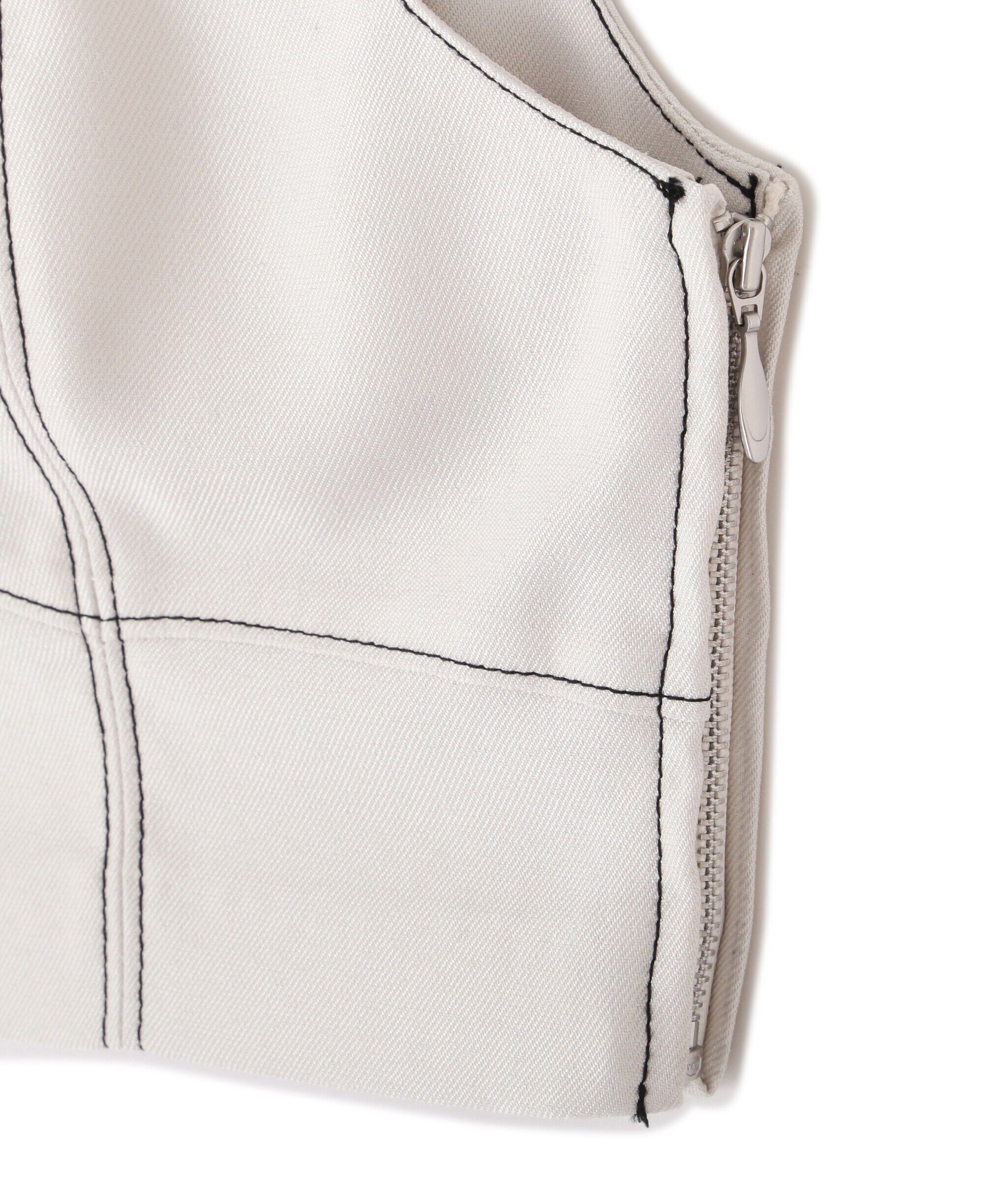  「◇デニムライクビスチェ」|シャツ・ブラウス|