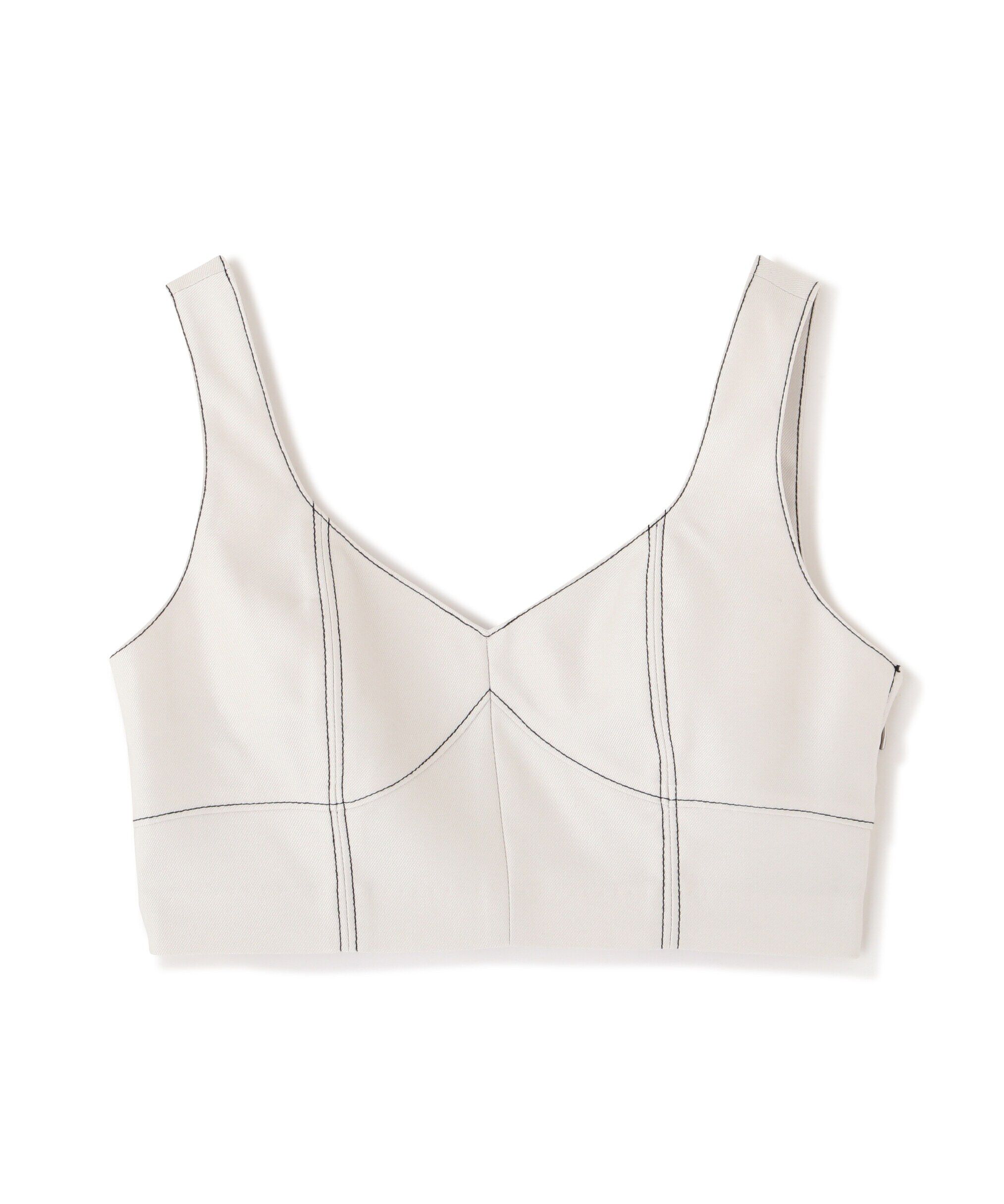  「◇デニムライクビスチェ」|シャツ・ブラウス|