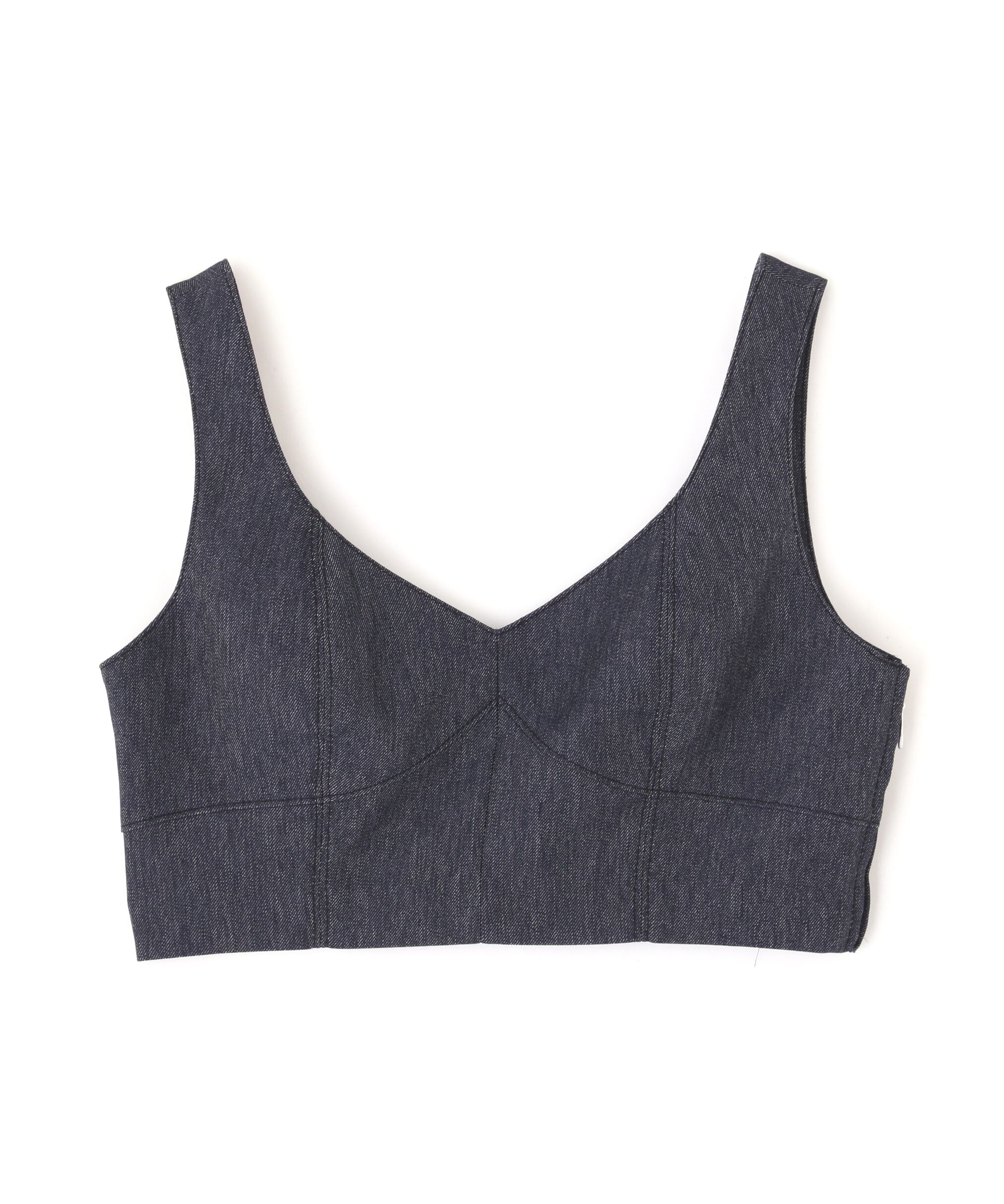  「◇デニムライクビスチェ」|シャツ・ブラウス|