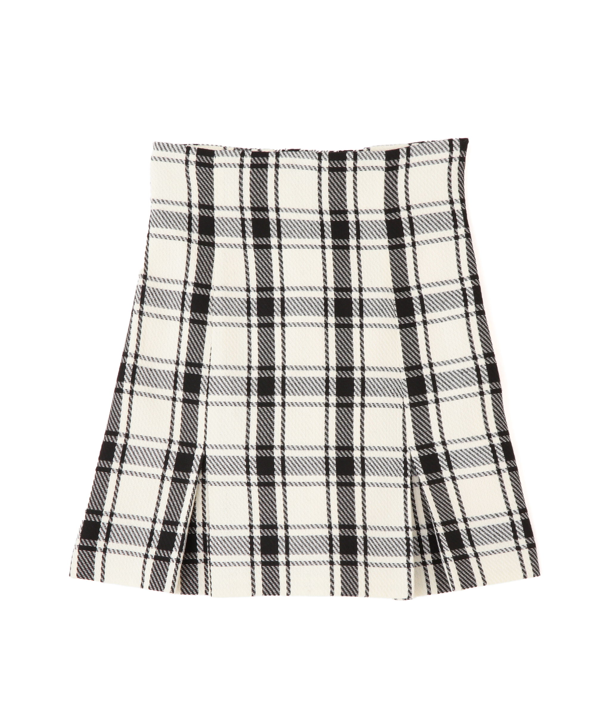  「ボックスプリーツタイトミニスカート」|スカート|