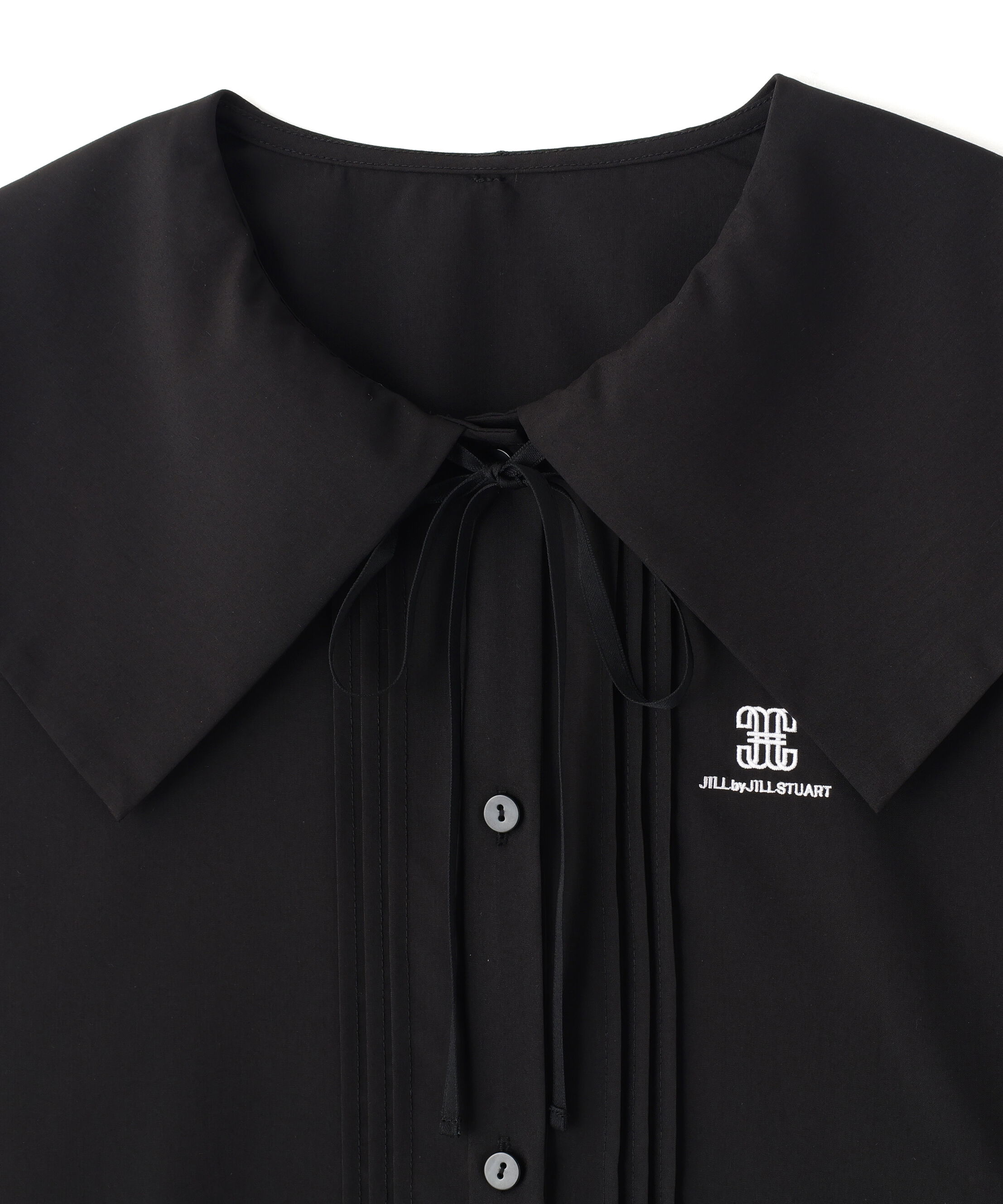  「ビッグカラー短丈ブラウス」|シャツ・ブラウス|