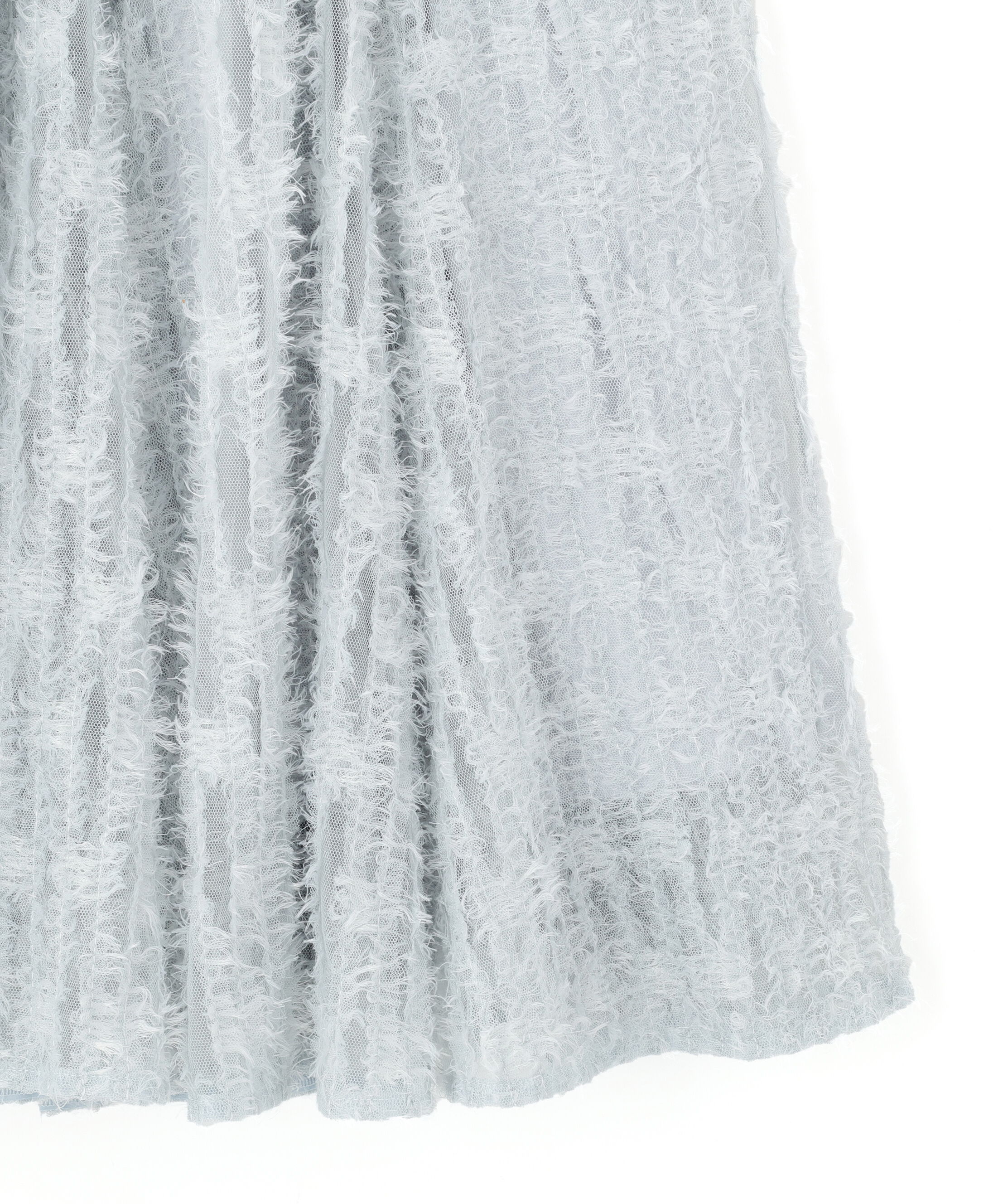  「フェザーテープチュールスカート」|スカート|