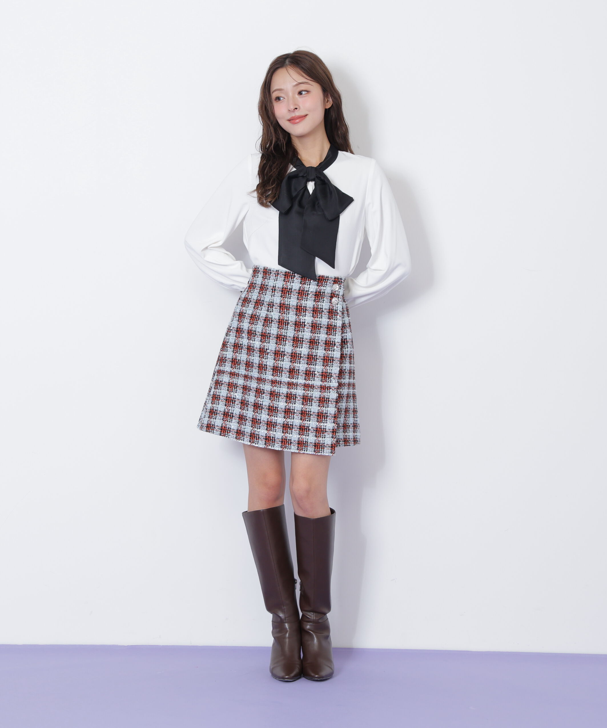  「ビッグボウタイブラウス」|シャツ・ブラウス|