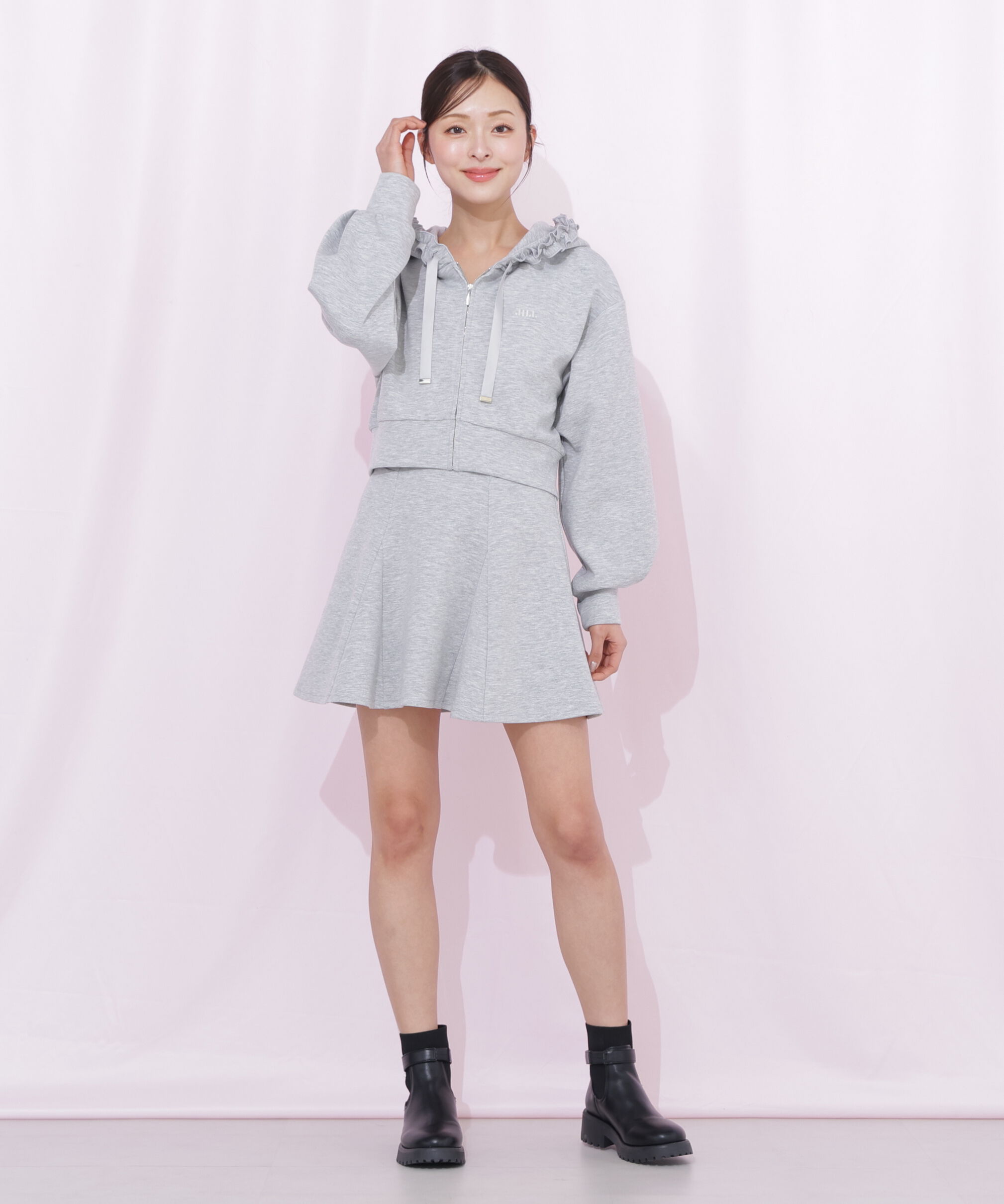  「ダイバーセットアップ　ミニスカパン」|スカート|