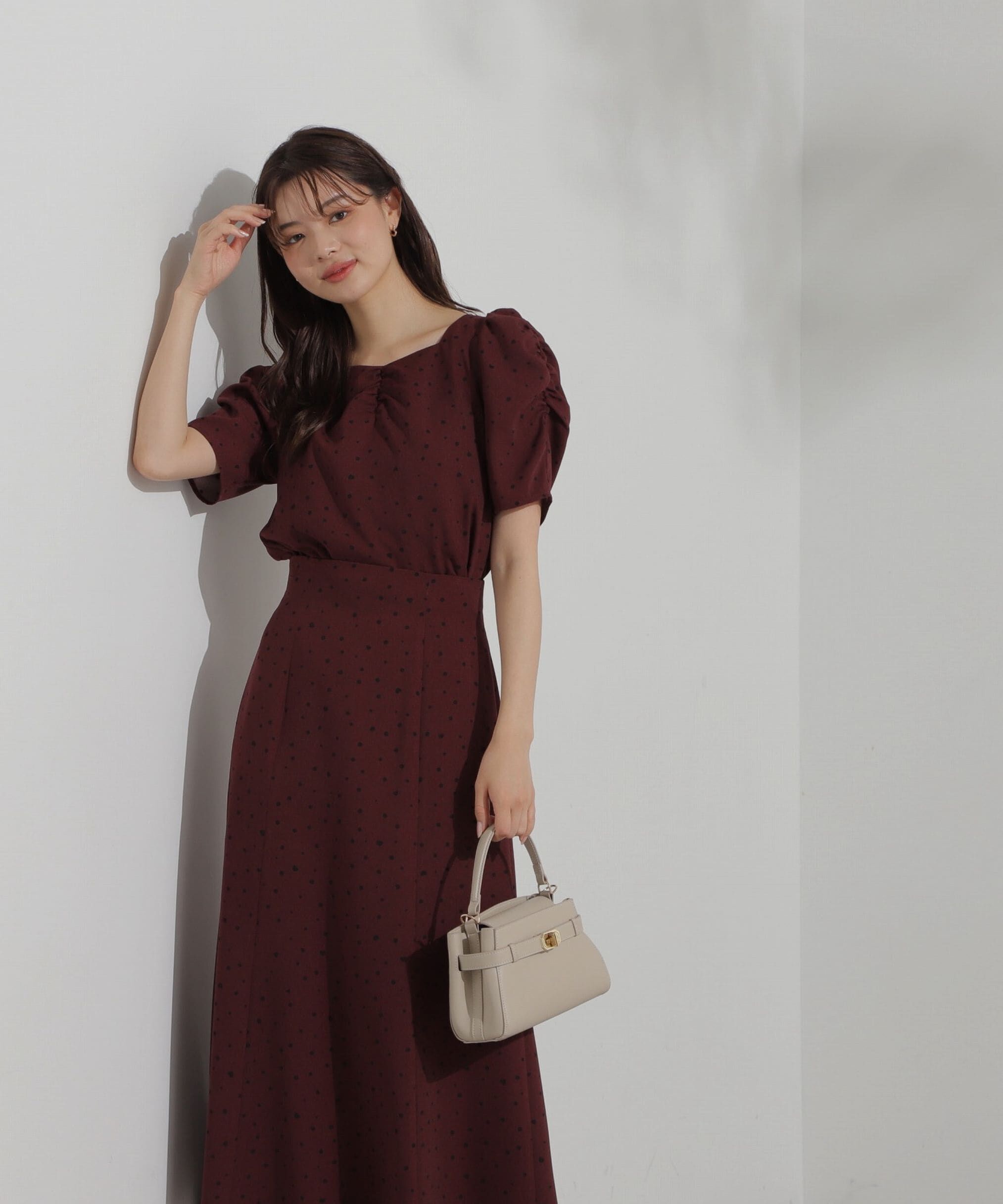 PROPORTION BODY DRESSING「ハートドットブラウス」|シャツ・ブラウス|