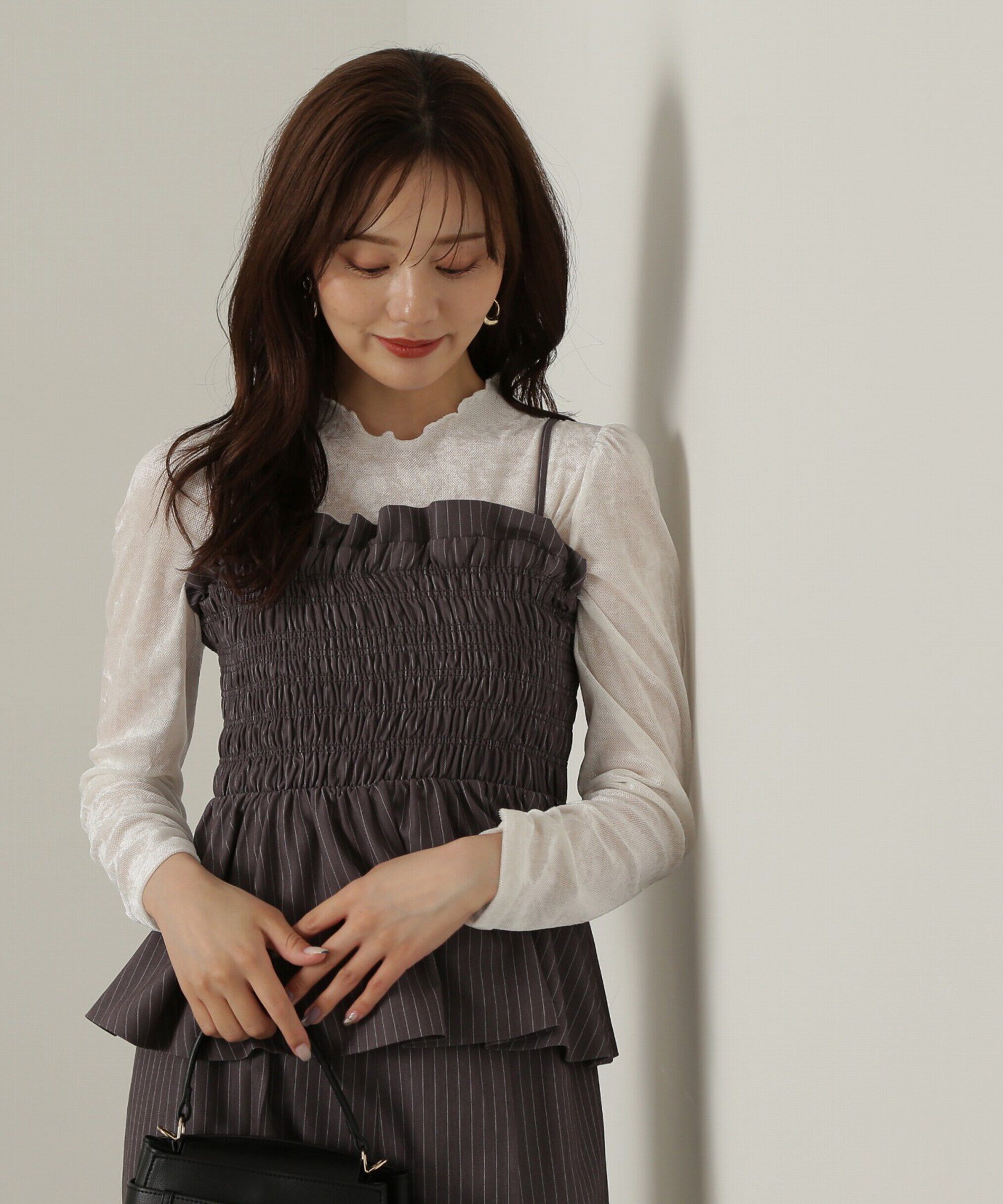 PROPORTION BODY DRESSING「ベロアカットソー」|Tシャツ・カットソー|