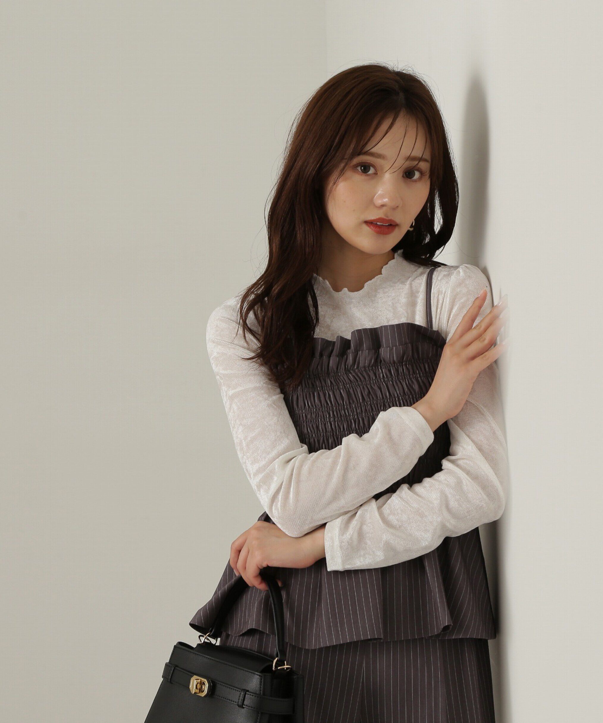 PROPORTION BODY DRESSING「ベロアカットソー」|Tシャツ・カットソー|