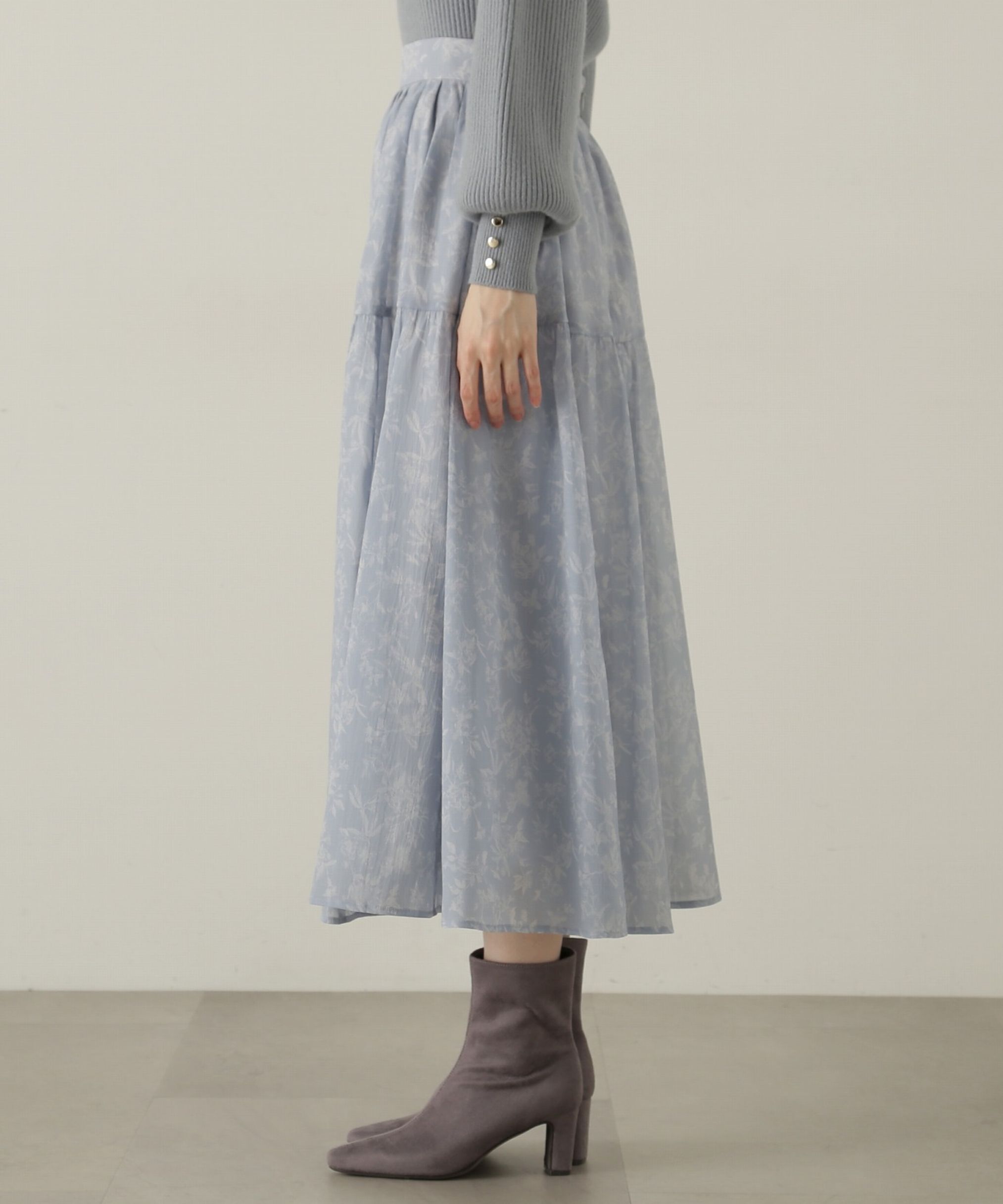 PROPORTION BODY DRESSING「シアーニュアンススカート」|スカート|