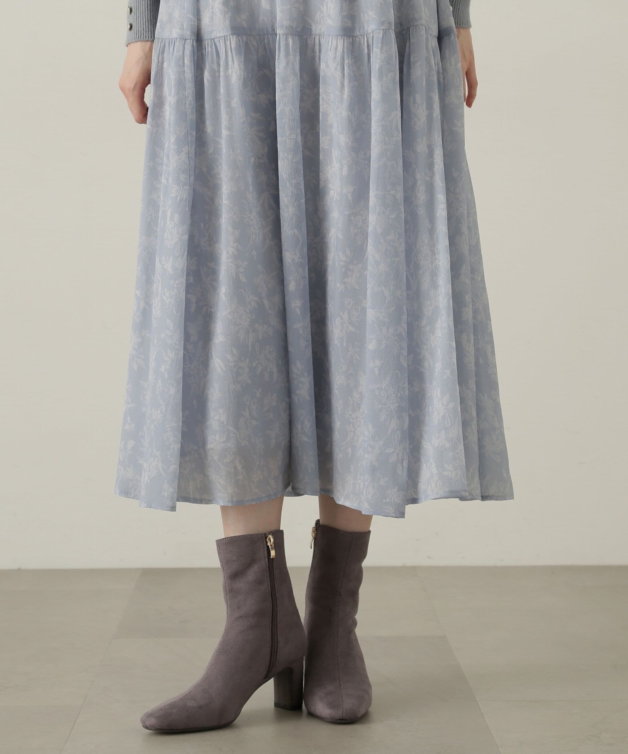 PROPORTION BODY DRESSING「シアーニュアンススカート」|スカート|