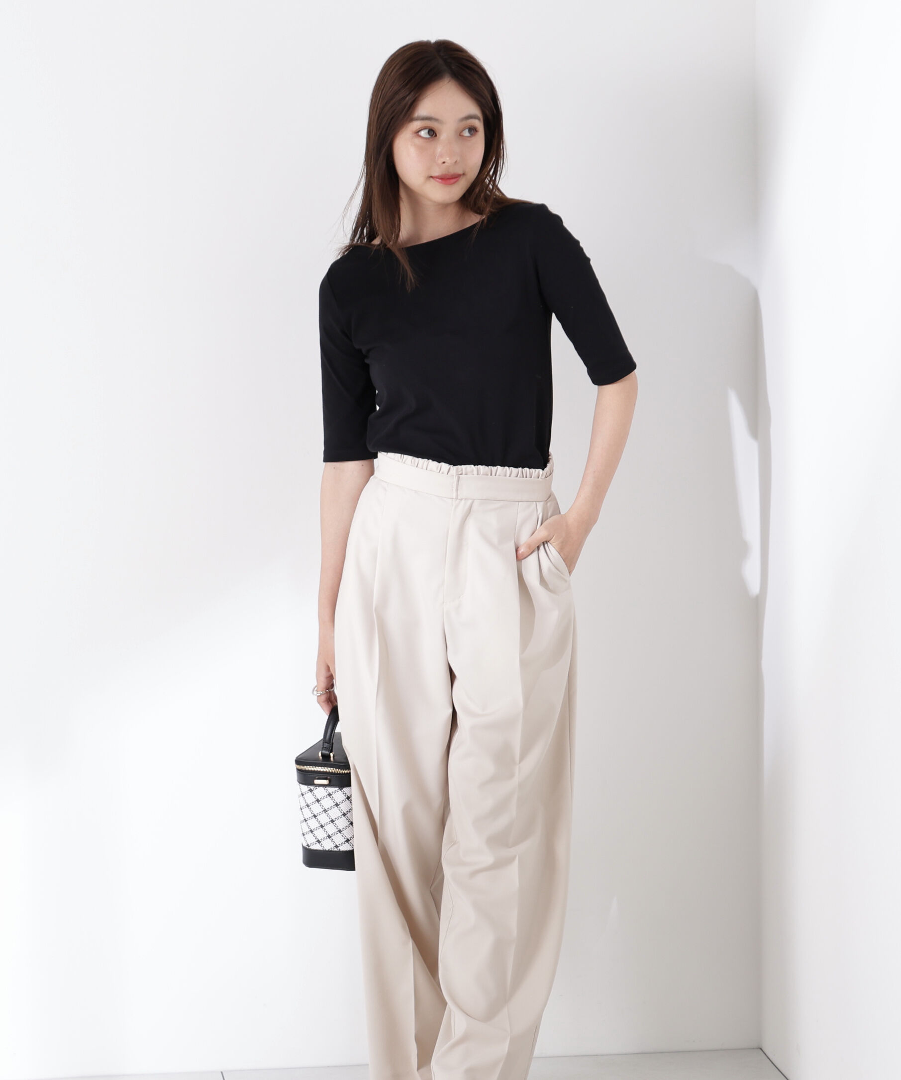 PROPORTION BODY DRESSING「前後2wayフライスTシャツ」|Tシャツ・カットソー|