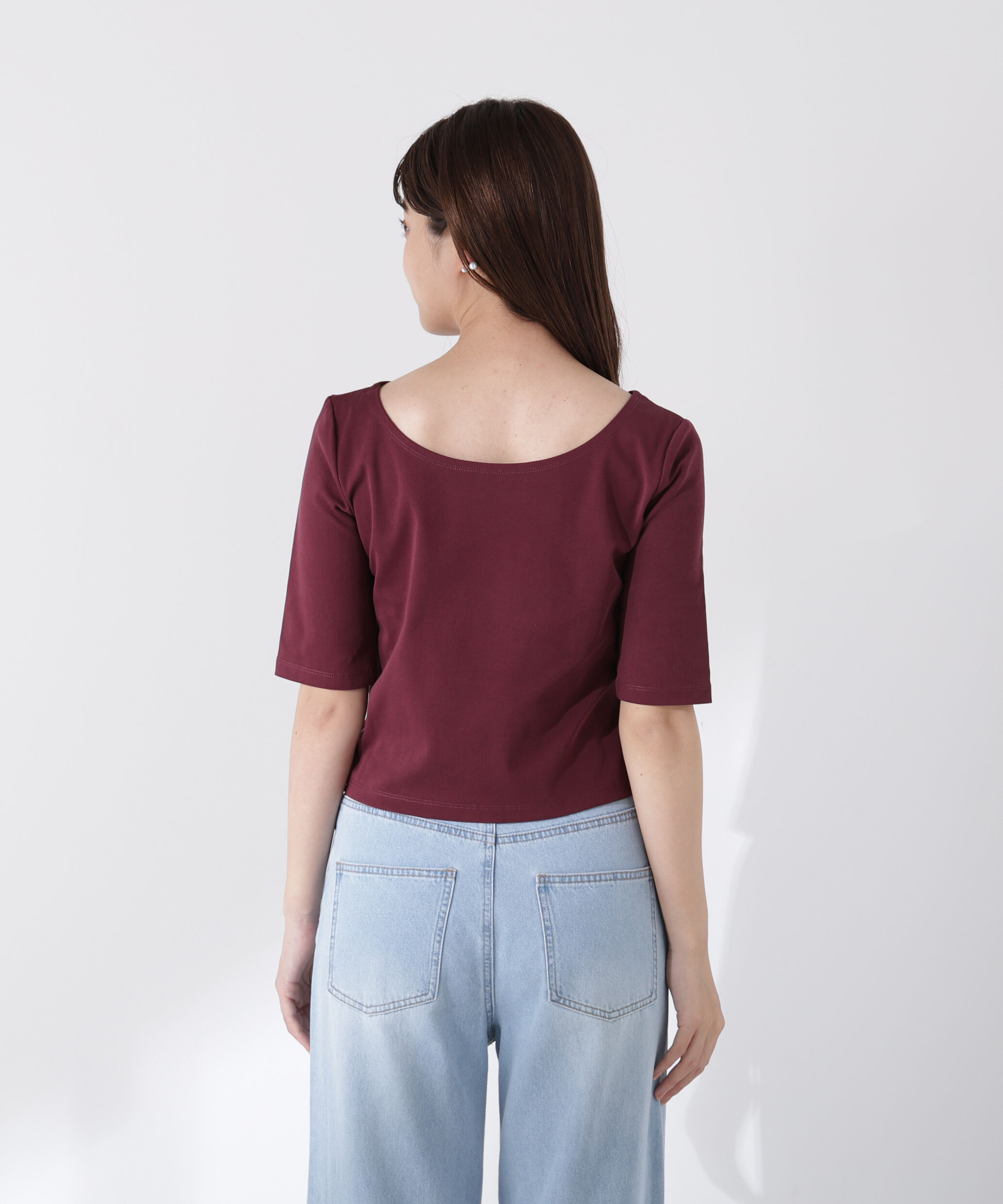 PROPORTION BODY DRESSING「前後2wayフライスTシャツ」|Tシャツ・カットソー|