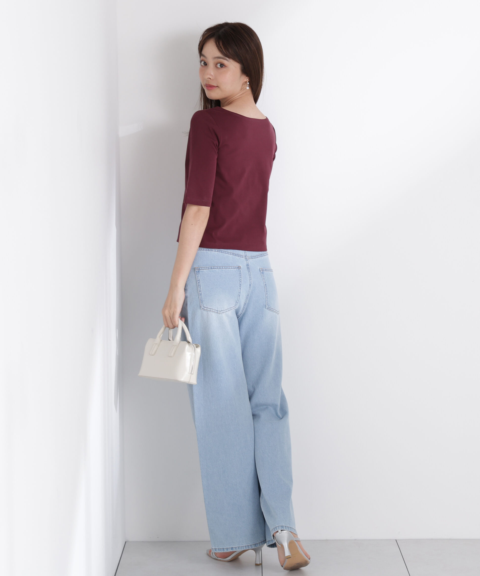 PROPORTION BODY DRESSING「前後2wayフライスTシャツ」|Tシャツ・カットソー|