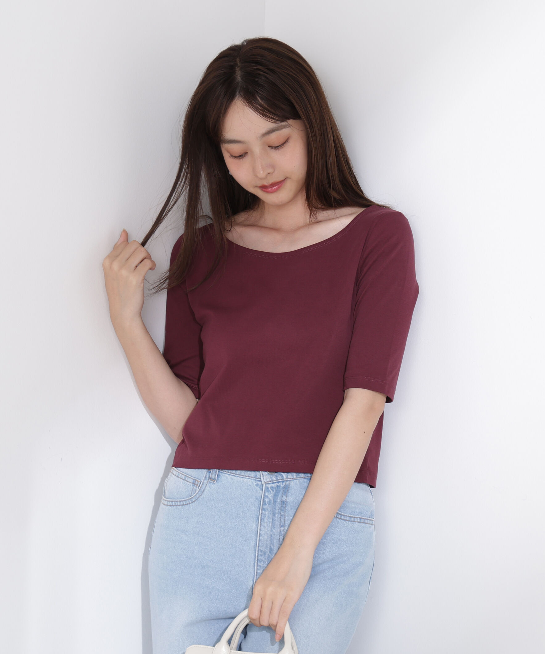 PROPORTION BODY DRESSING「前後2wayフライスTシャツ」|Tシャツ・カットソー|