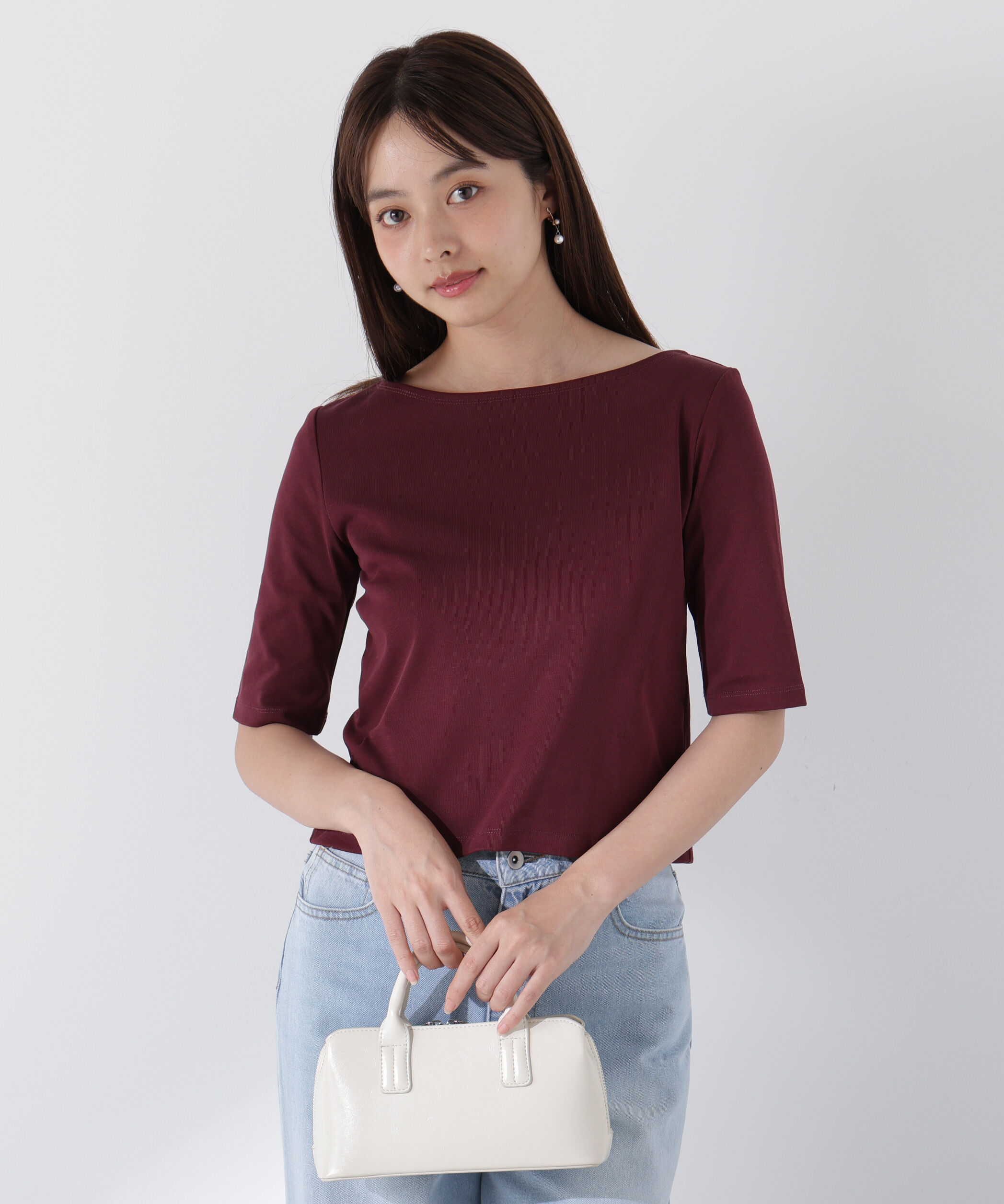 PROPORTION BODY DRESSING「前後2wayフライスTシャツ」|Tシャツ・カットソー|