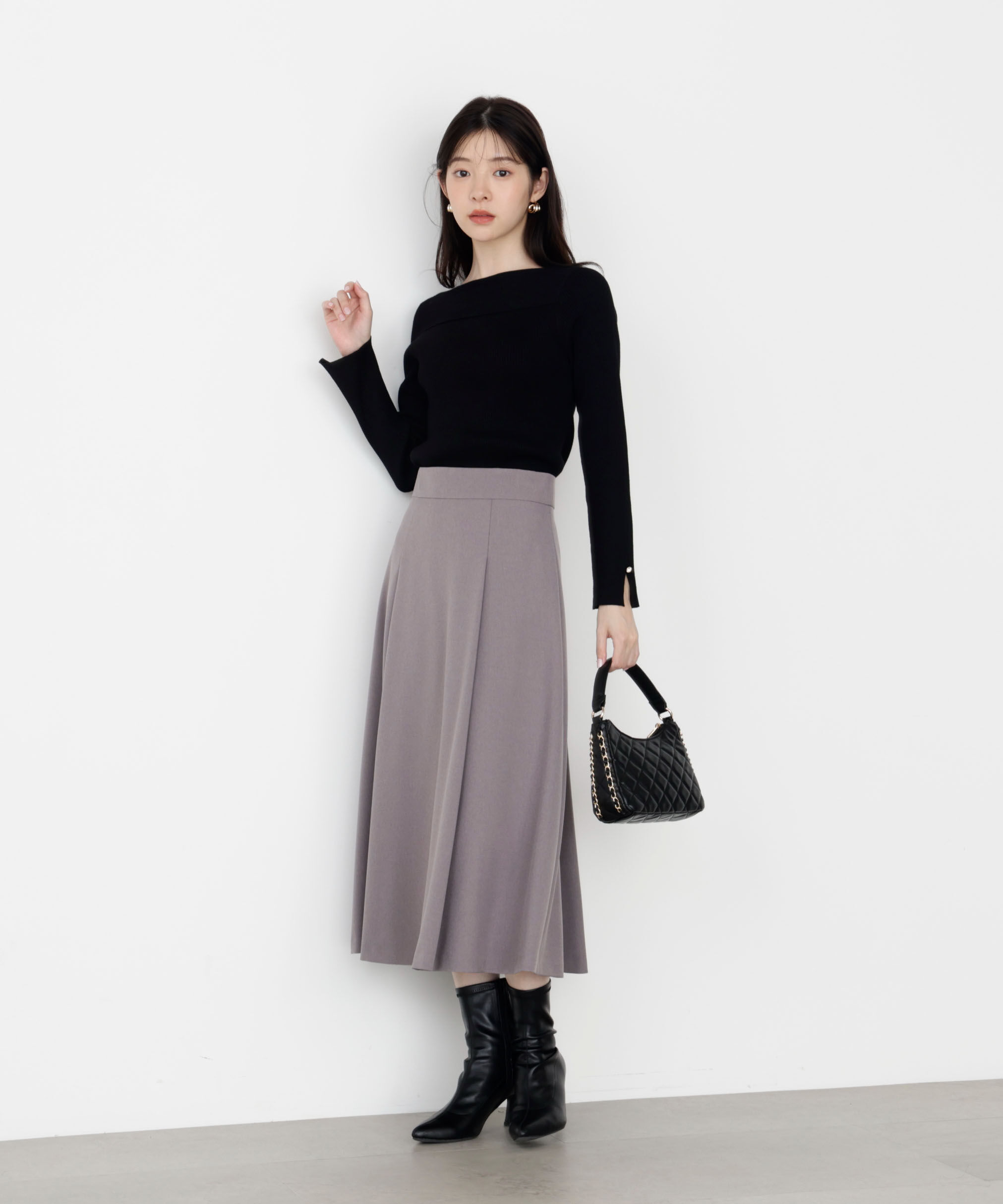 PROPORTION BODY DRESSING「オータムフレアスカート 25AW 」|スカート|