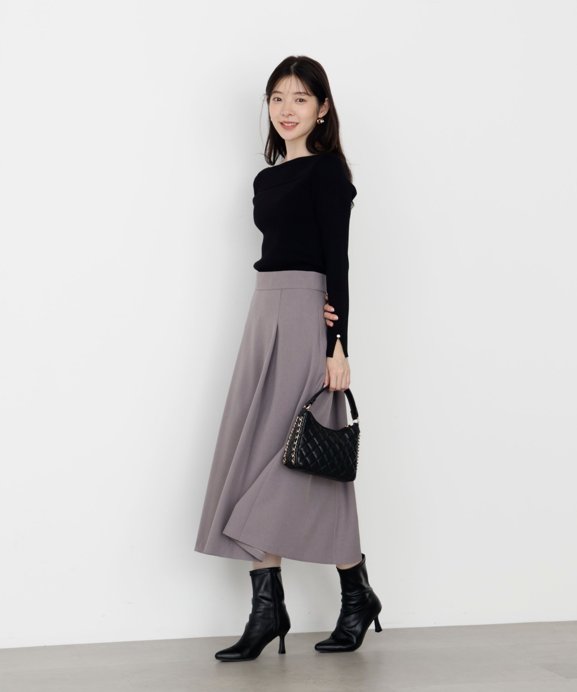 PROPORTION BODY DRESSING「オータムフレアスカート 25AW 」|スカート|