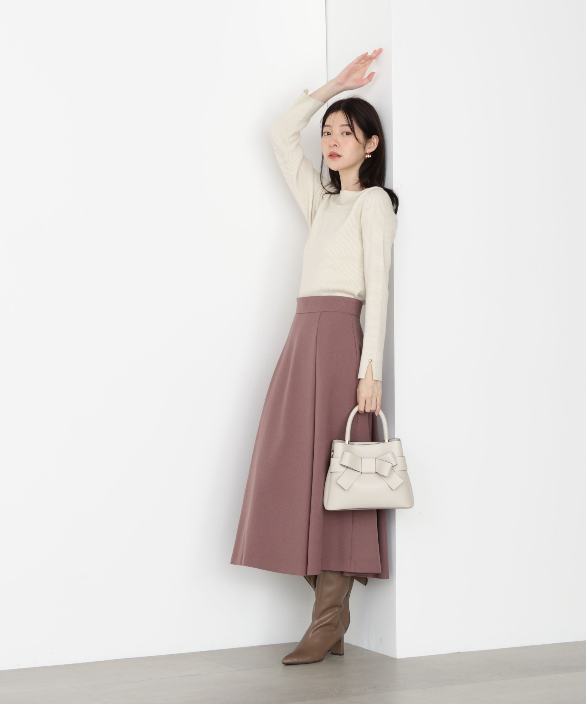 PROPORTION BODY DRESSING「オータムフレアスカート 25AW 」|スカート|