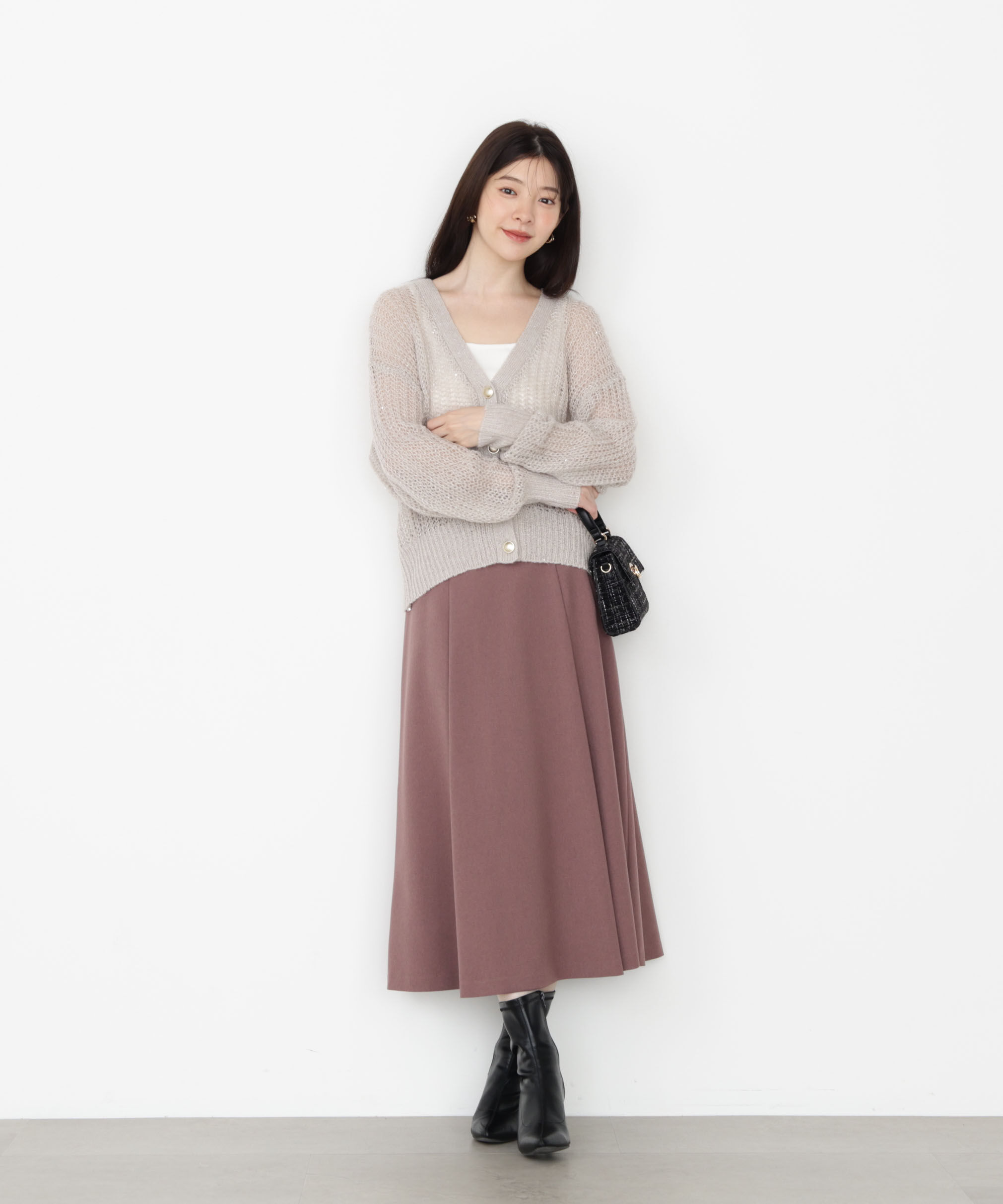 PROPORTION BODY DRESSING「オータムフレアスカート 25AW 」|スカート|